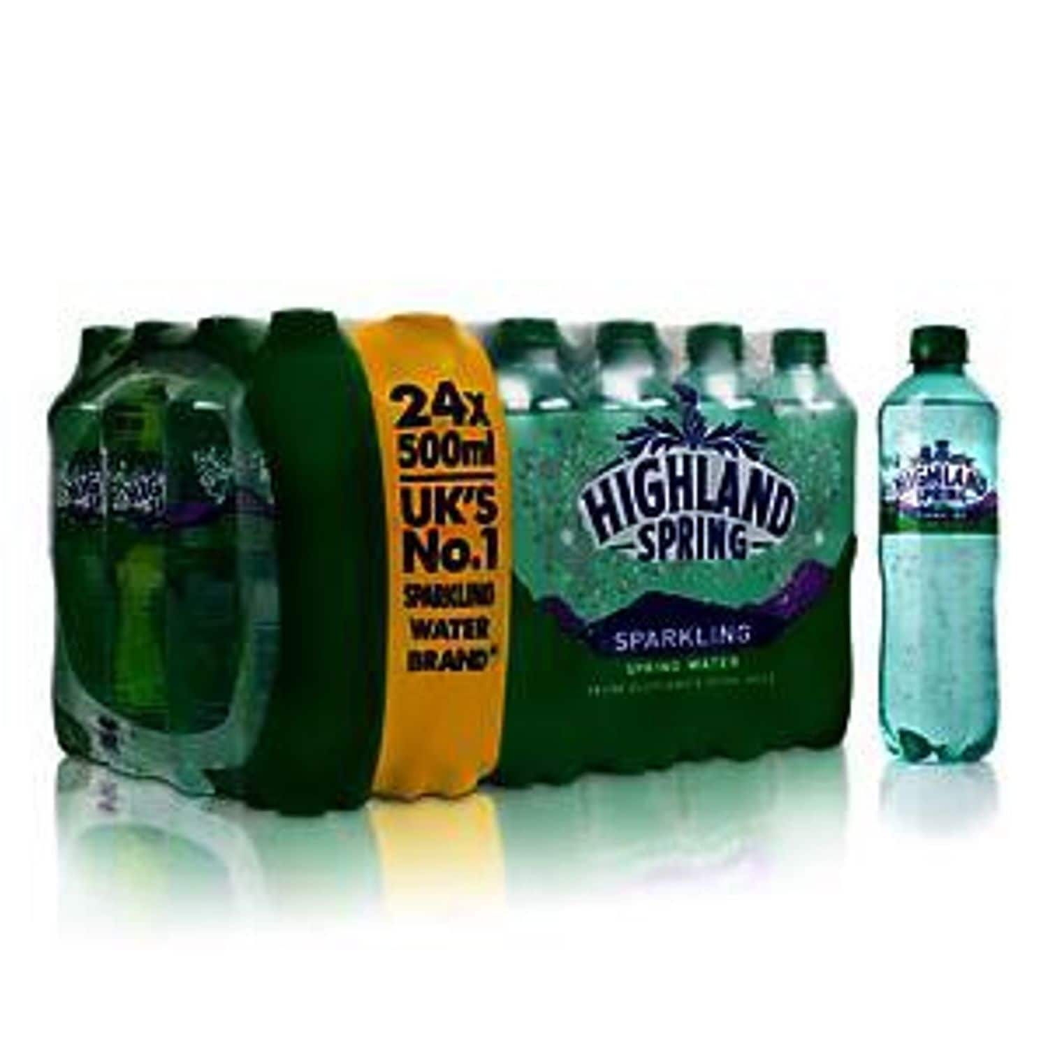 Highland Spring Sparkling Water 24x500ml