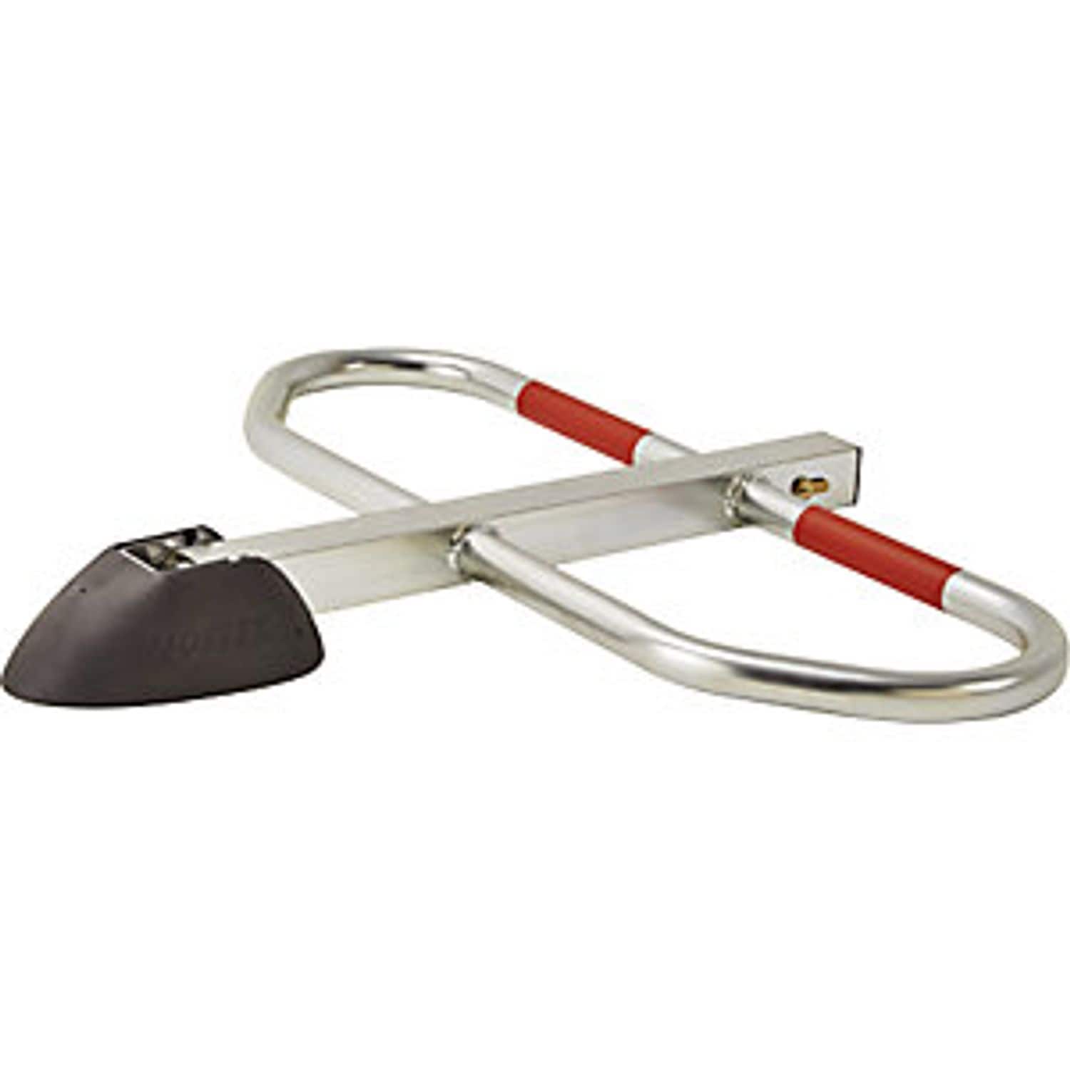EUROKRAFTpro Designer Parking Barrier with Centre Foot with Cylinder Lock WxH 23