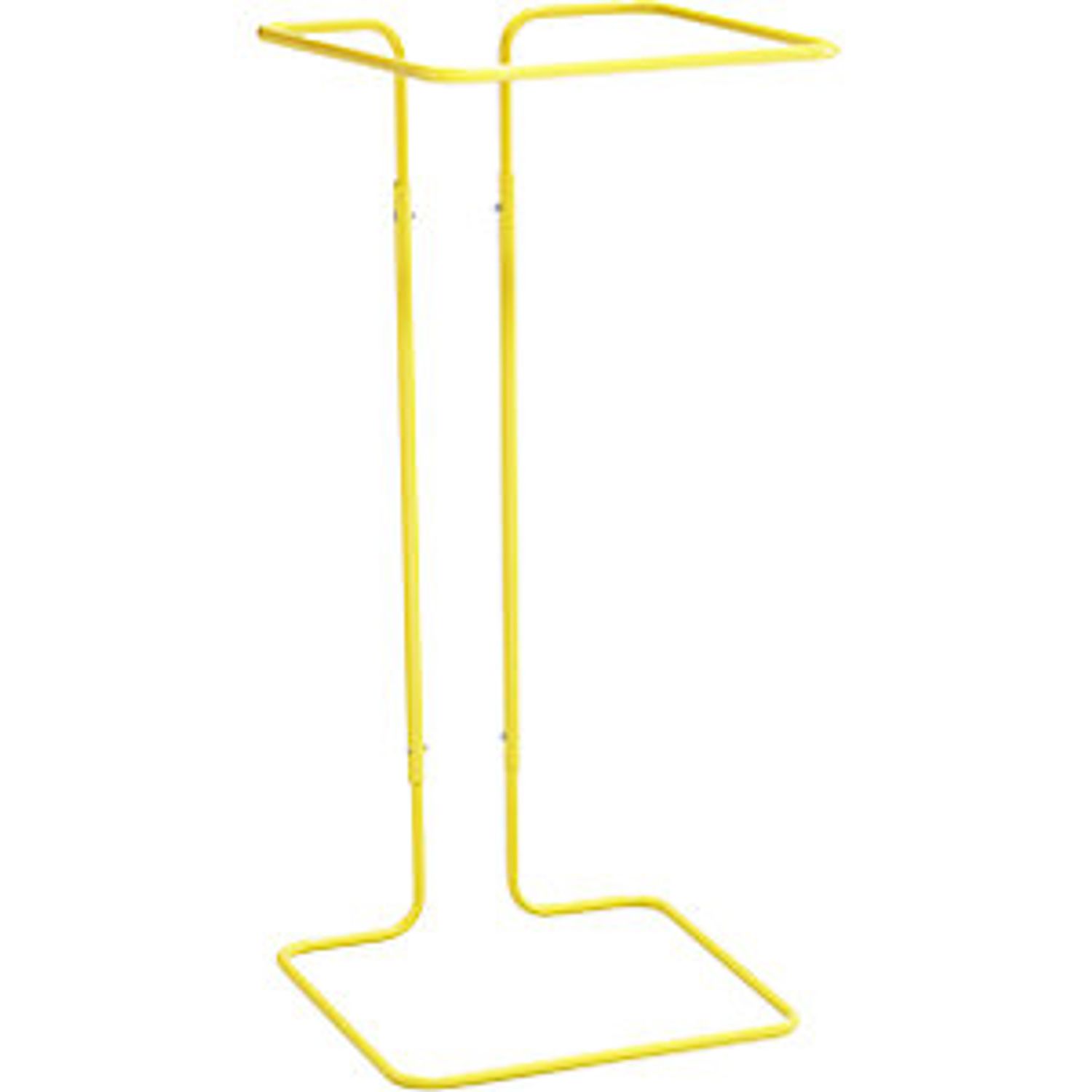 EUROKRAFTpro Waste Sack Holder Stationary Capacity Up to 400 L Yellow