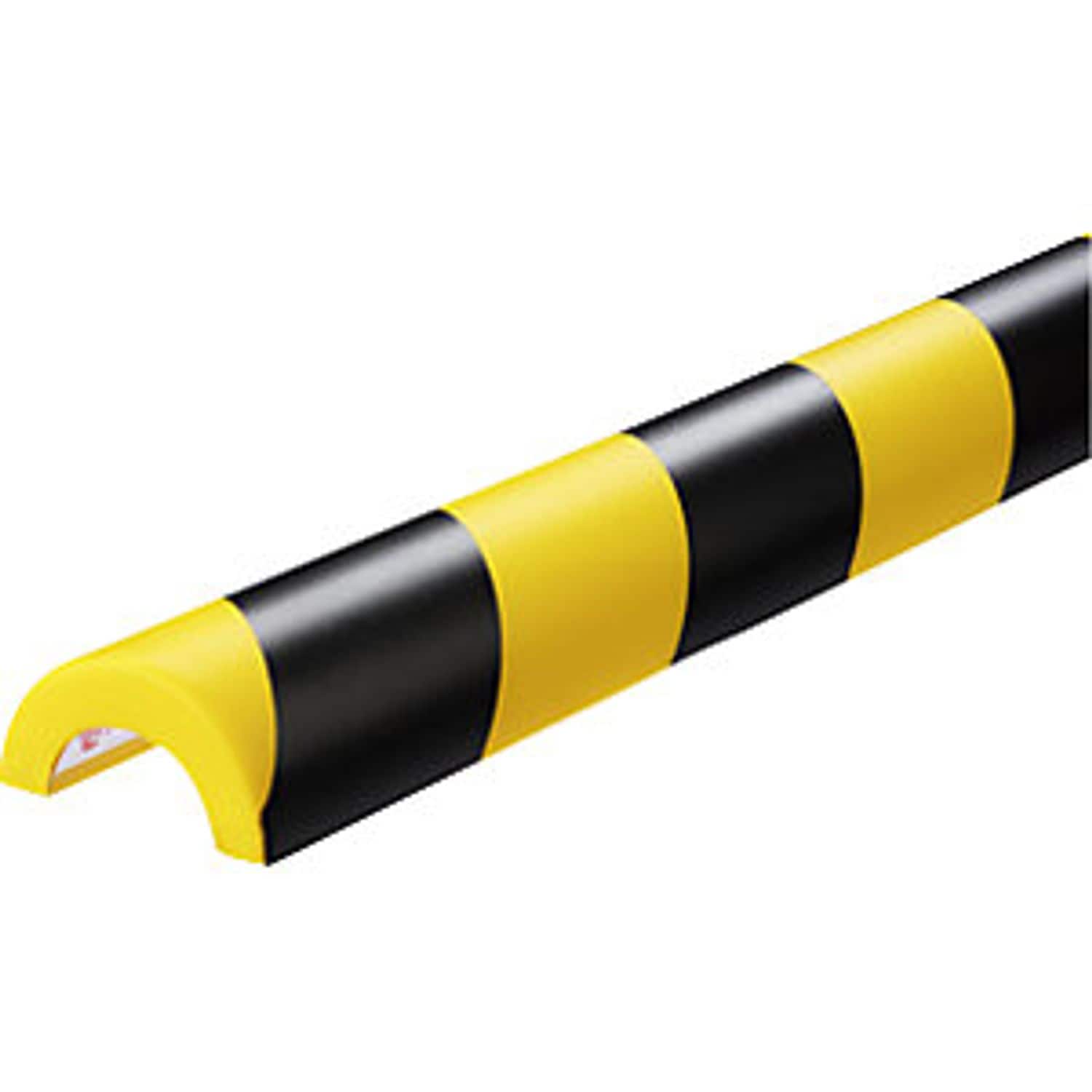 EUROKRAFTpro Pipe Protection Profile Type P30 1 M Profile WxH 50 x 25mm Yellow/b
