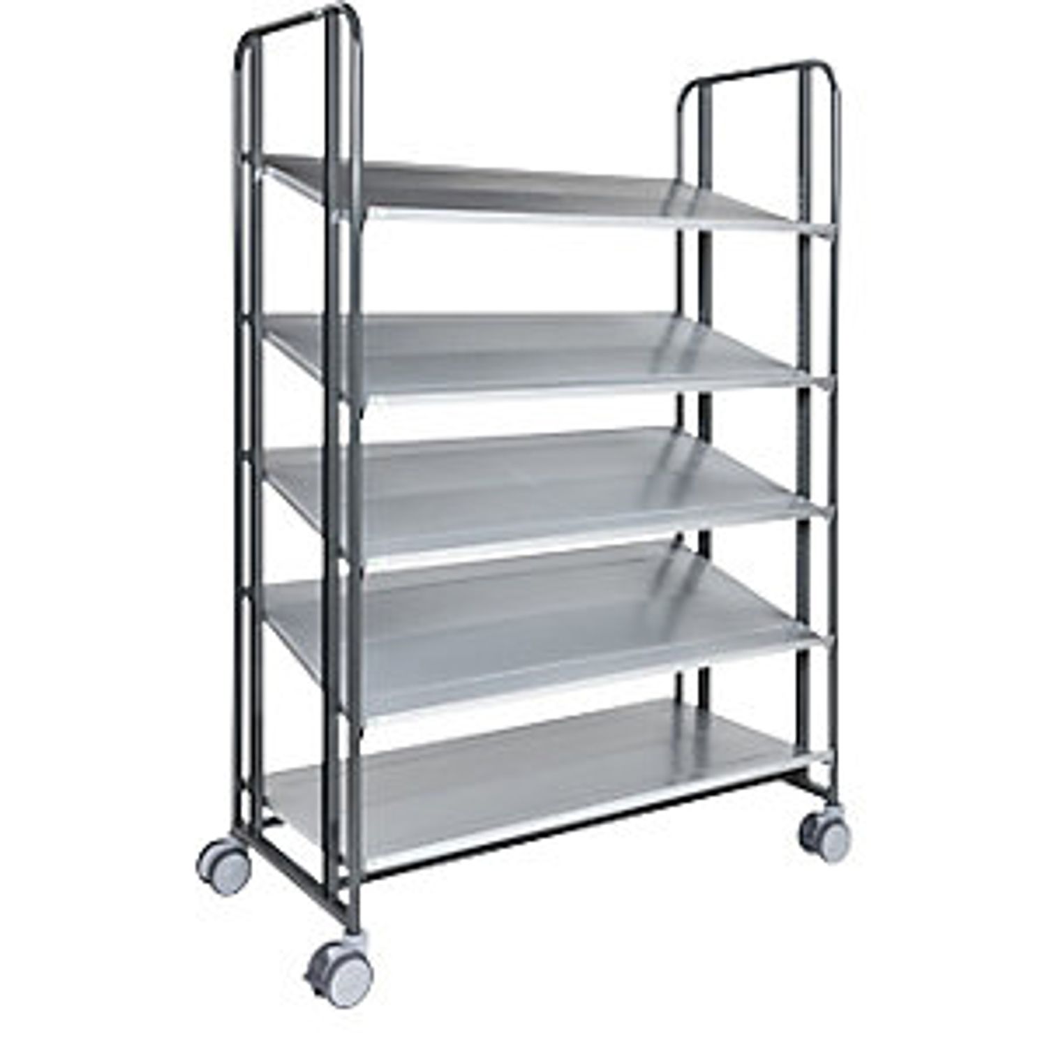 EUROKRAFTpro E-commerce Order Picking Trolley 5 Shelves LxWxH 1277 x 638 x 1850m
