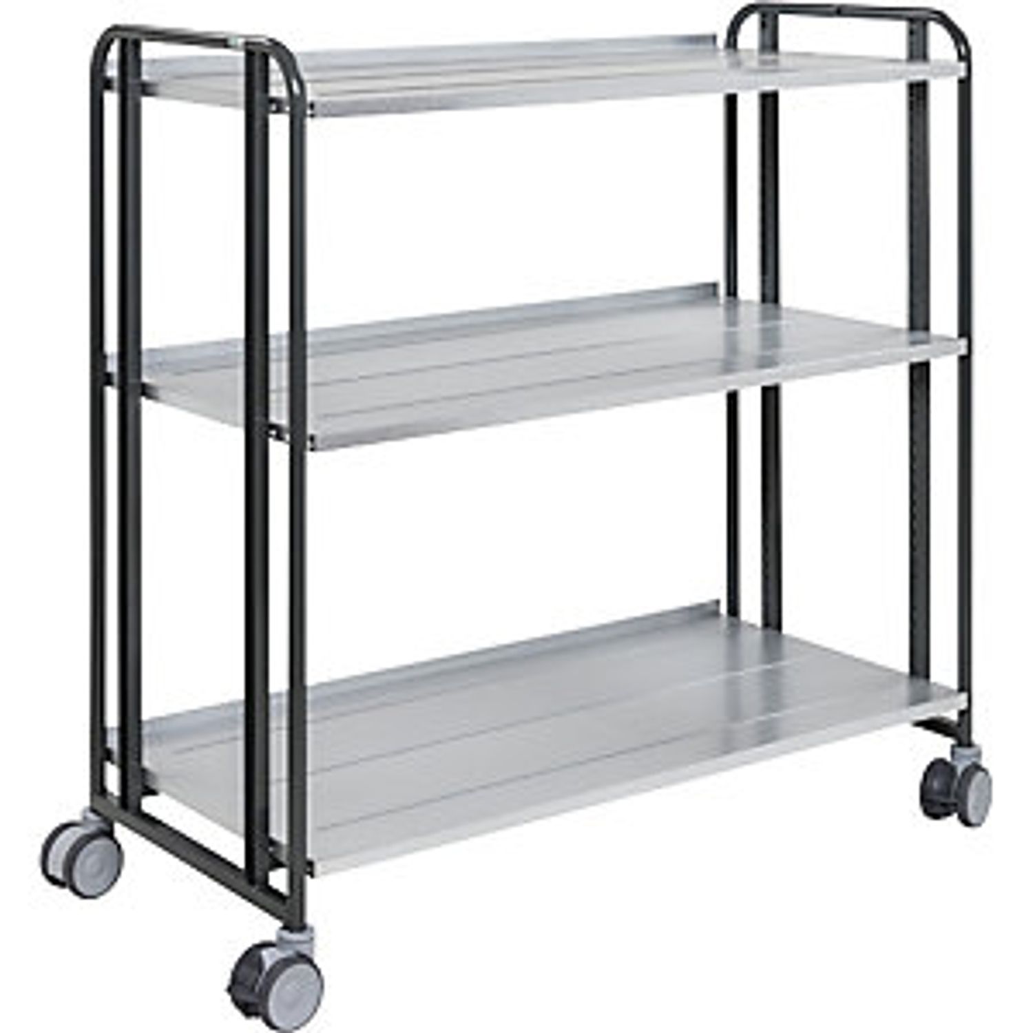 EUROKRAFTpro E-commerce Order Picking Trolley 3 Shelves LxWxH 1277 x 638 x 1300m