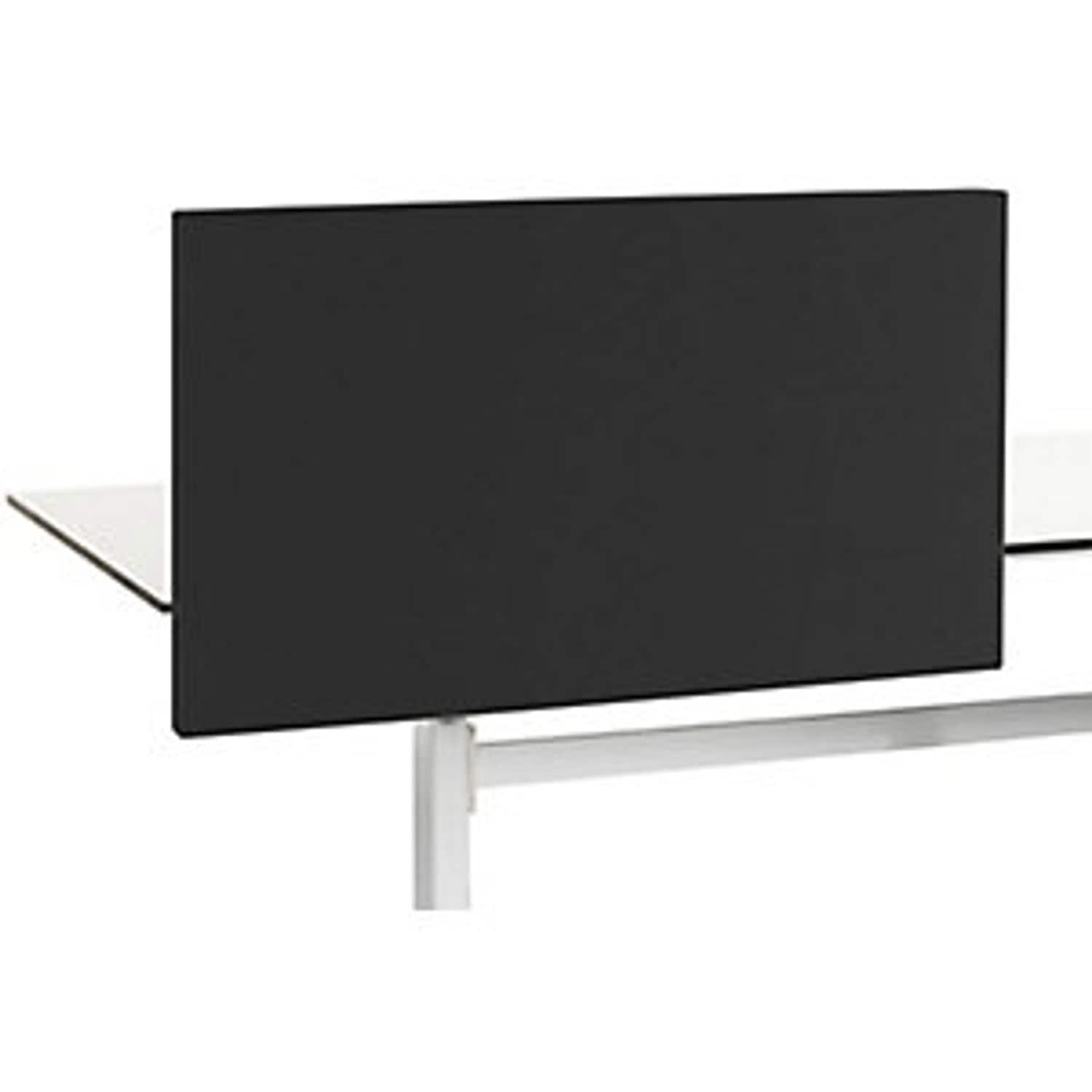 ABSTRACTA AB Standard Acoustic Desk Partition with Straight Corners Height 650mm