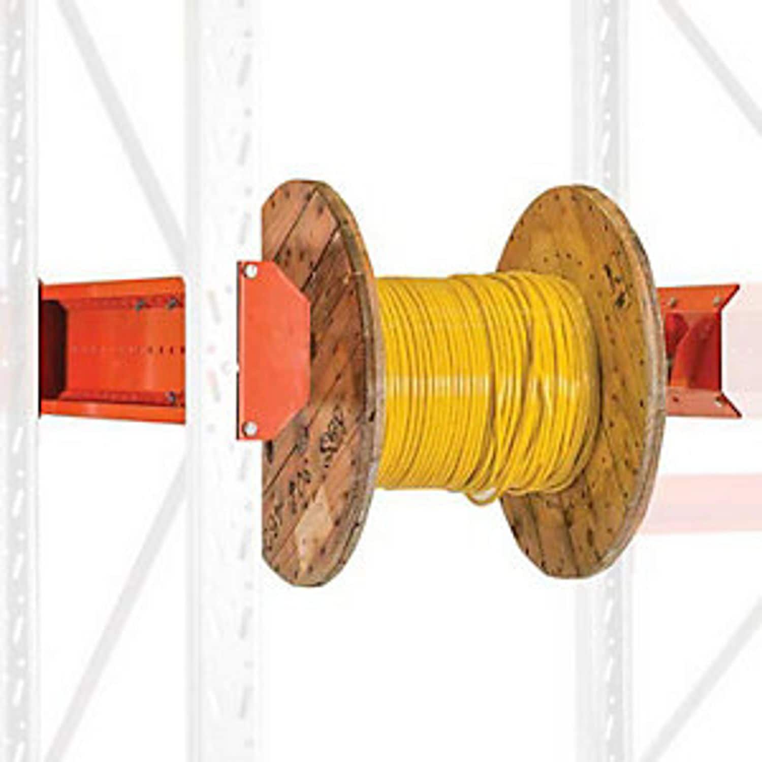 EUROKRAFTpro Cable Reel System for Space Pallet Racking Site Depth 1100mm Steel
