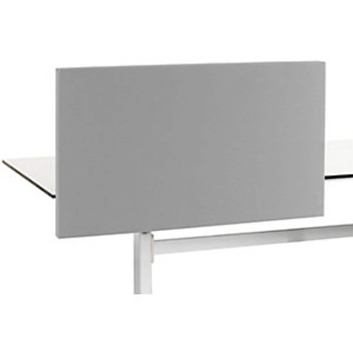 ABSTRACTA AB Standard Acoustic Desk Partition with Straight Corners Height 650mm