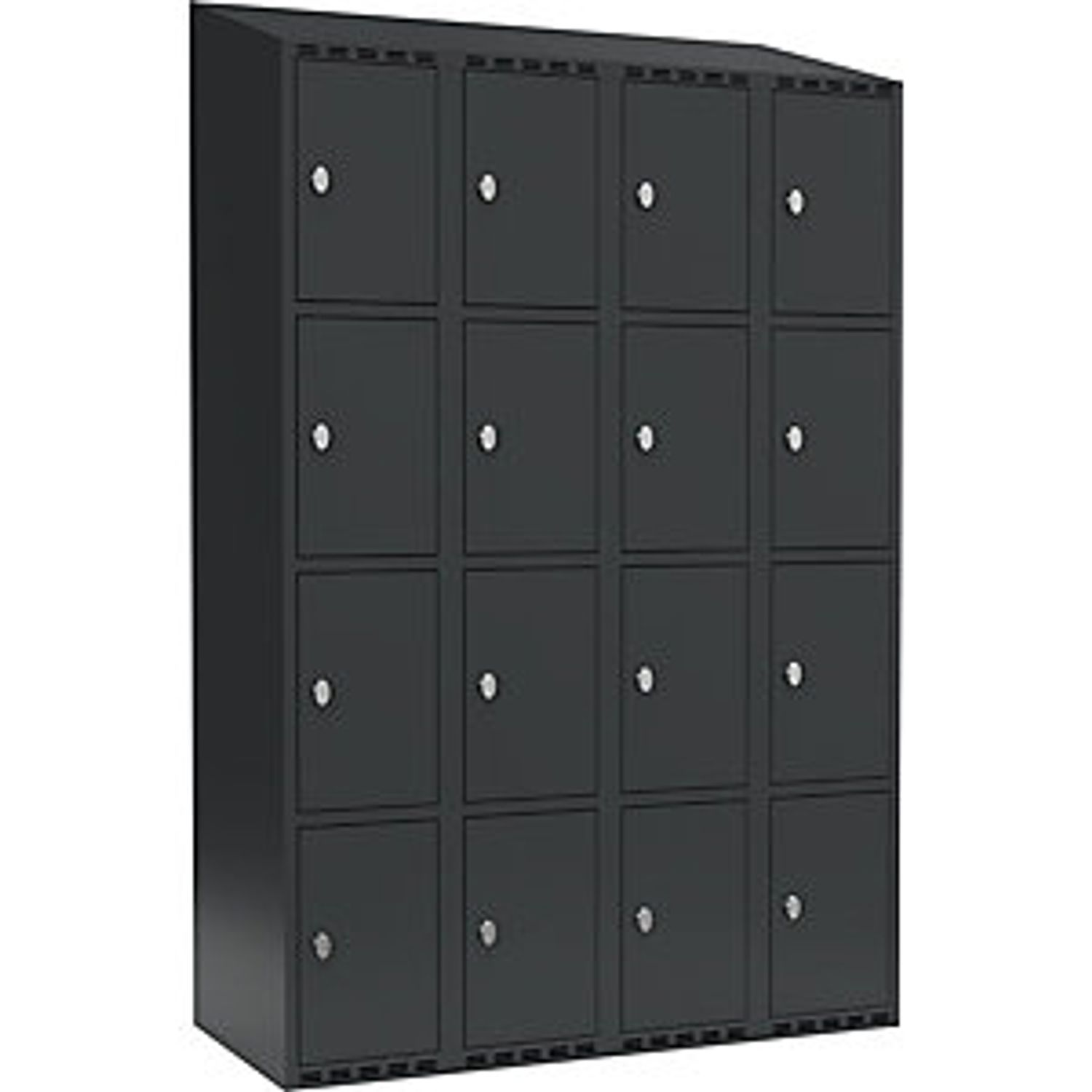 EUROKRAFTpro Classic Plus Clean and Dirty Bench Seat Clothes Locker Narrow 2 Com