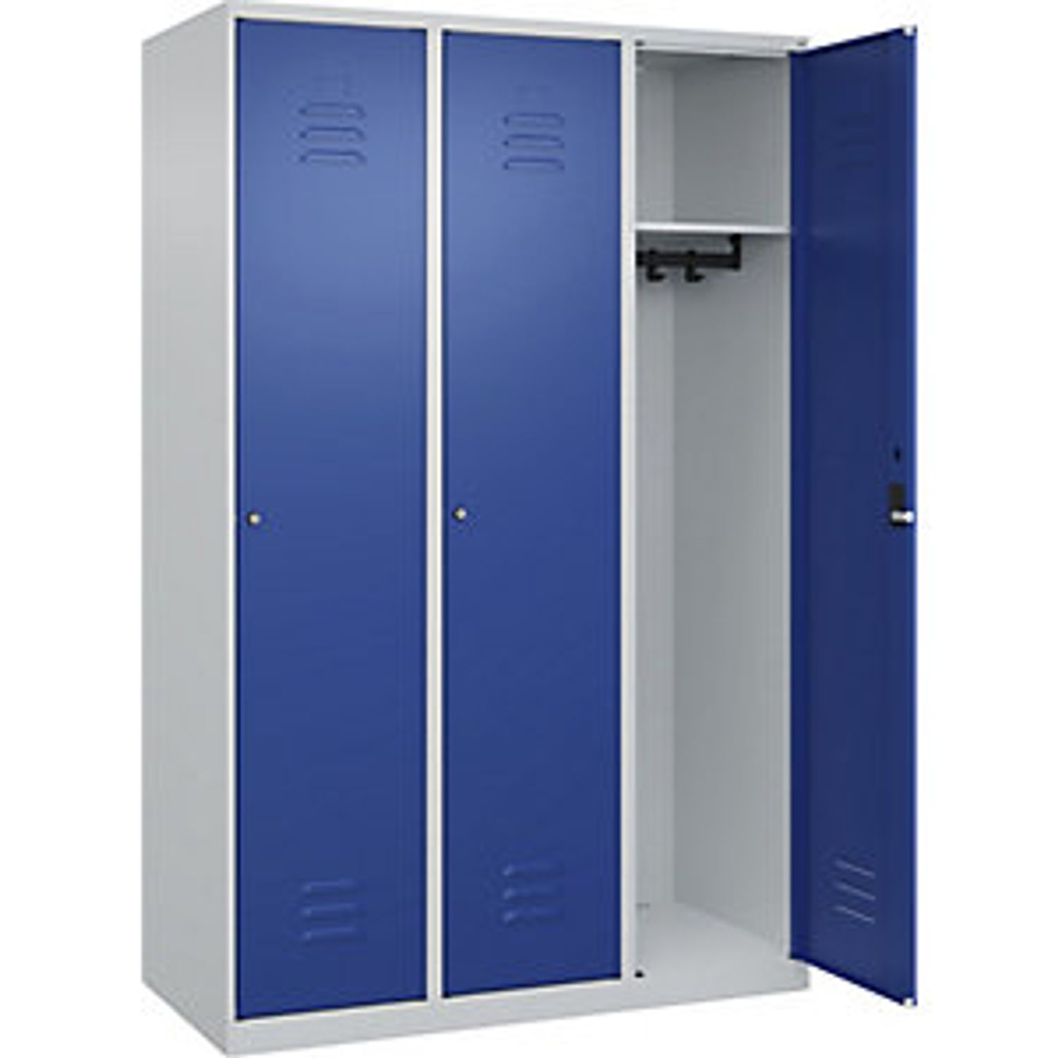 EUROKRAFTpro Classic Plus Clean and Dirty Bench Seat Clothes Locker 1 Compartmen