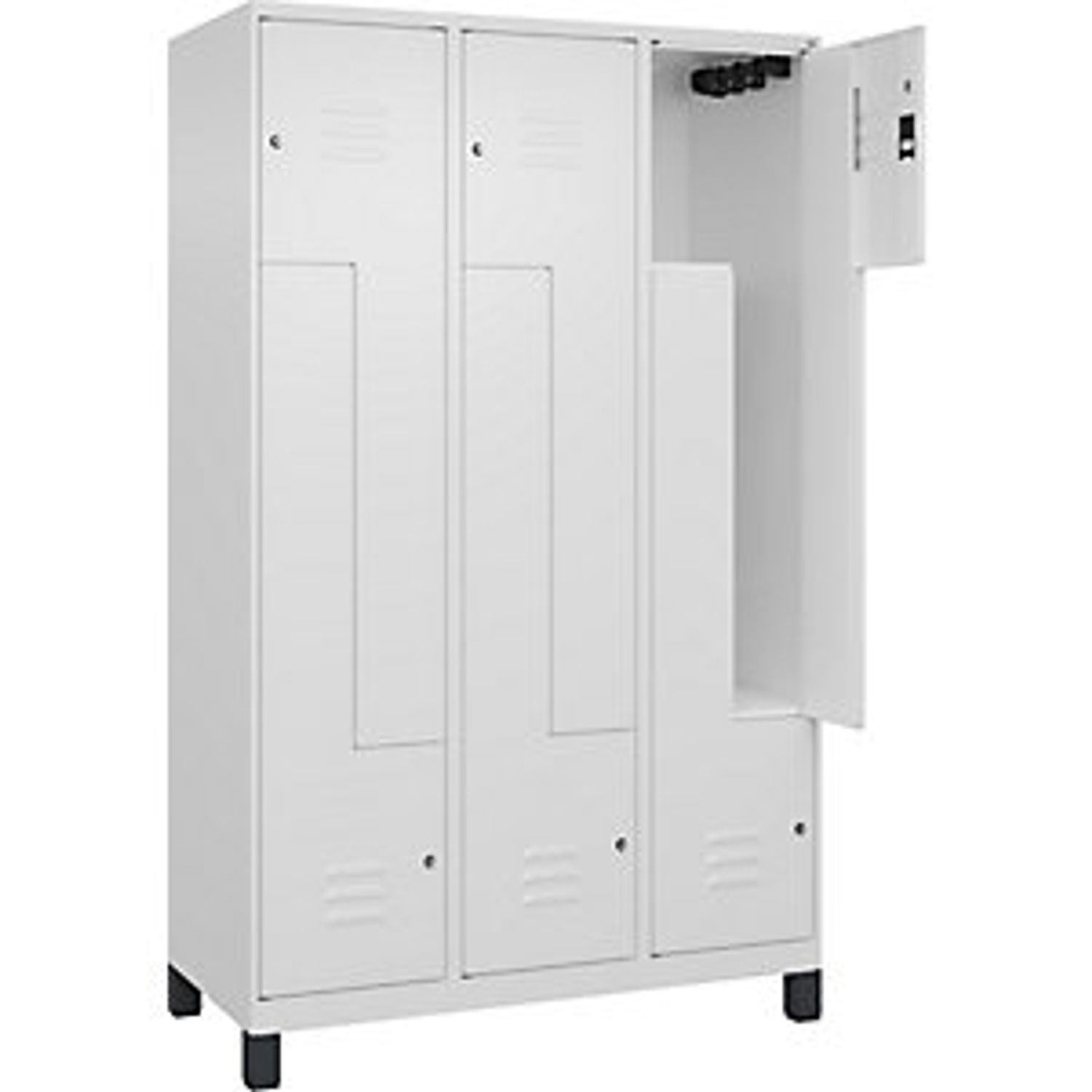 EUROKRAFTpro Classic Plus Locker for Cleaning Products 1 Compartment Partition I