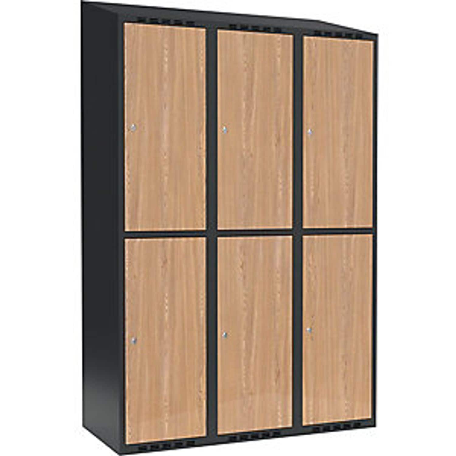 EUROKRAFTpro Classic Plus Bench Seat Z Locker 3 Compartments Light Grey/gentian