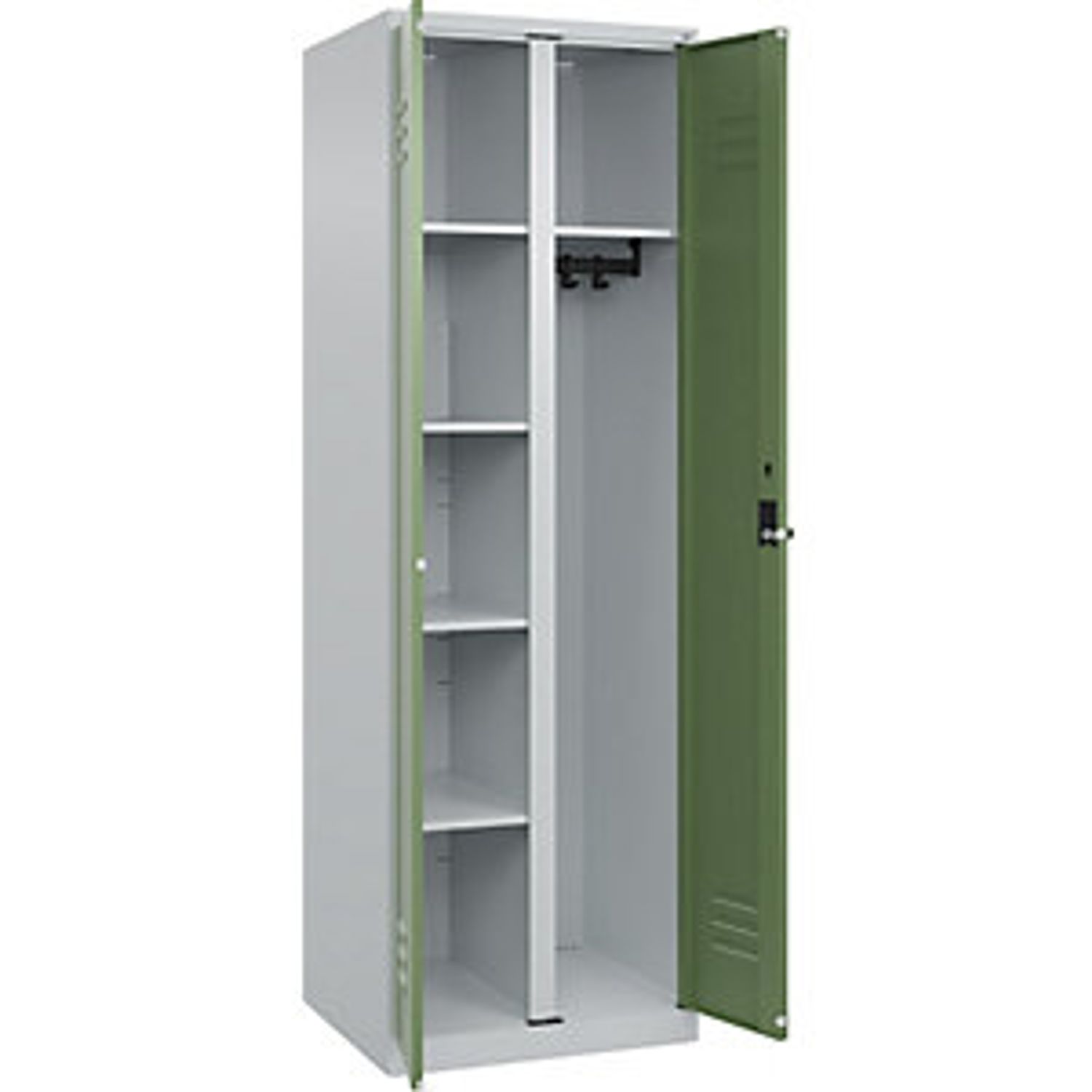 EUROKRAFTpro Evolo Plus Z-locker 3 Compartments White W 900mm 6 Compartments wit