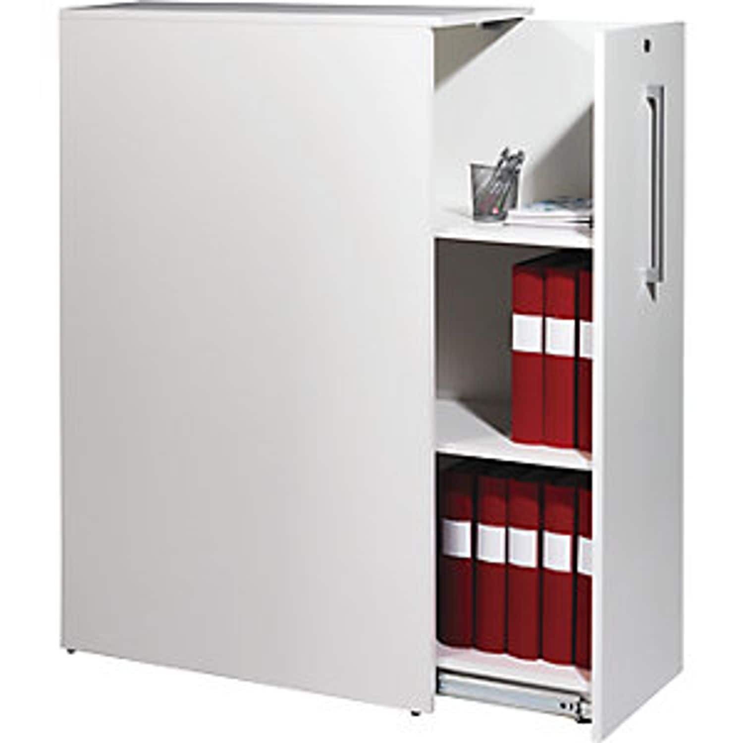 EUROKRAFTpro Classic Plus Z Locker 3 Compartments Light Grey/light Blue W 900mm
