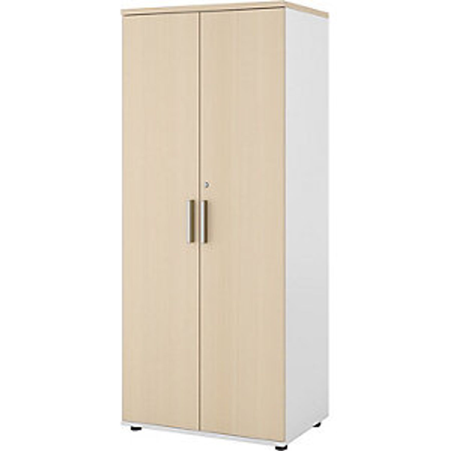EUROKRAFTpro Evolo Plus 5-fold Compartment Locker 3 Compartments Light Grey 8091