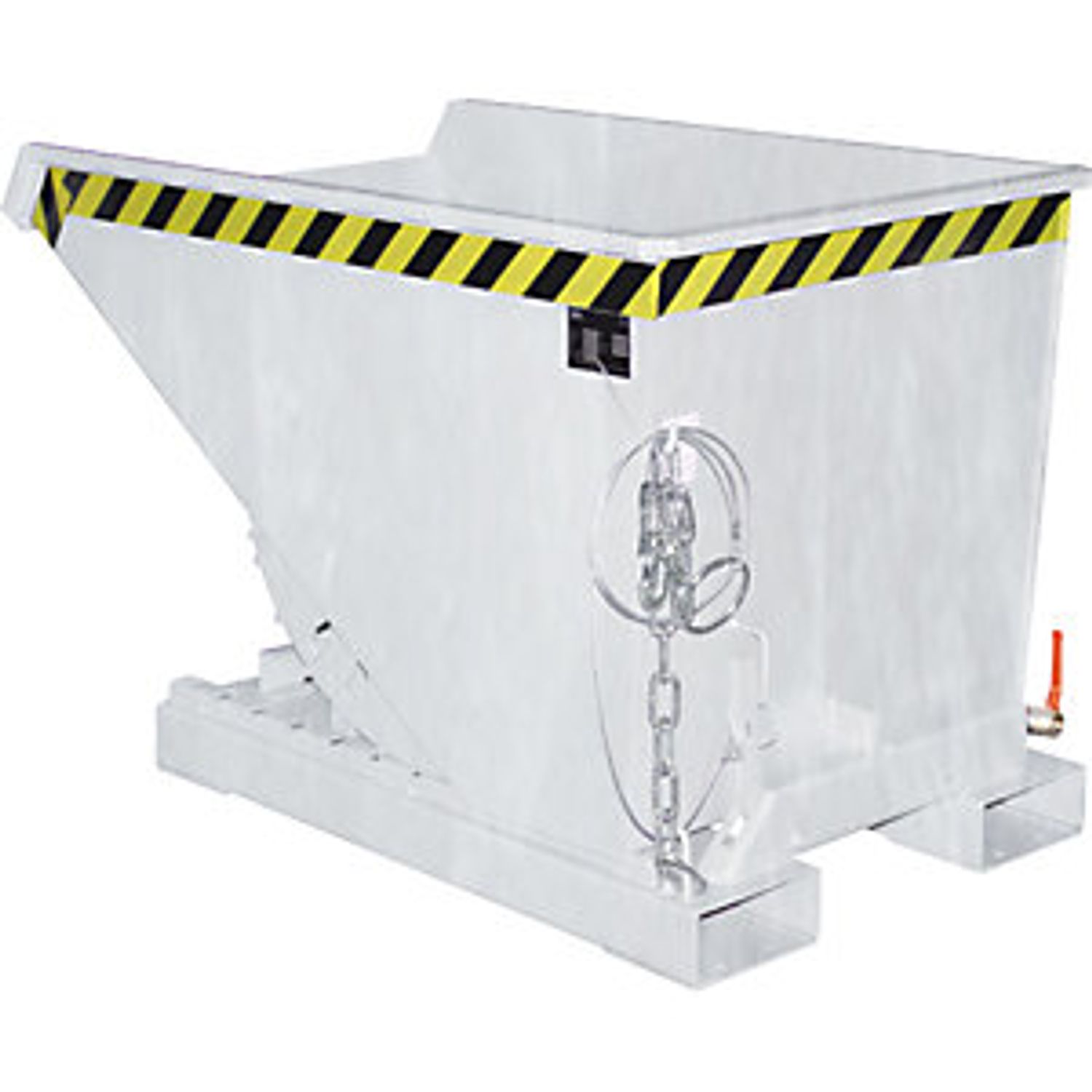 EUROKRAFTpro Expo-e Skip for Metal Swarf Capacity 0.3 M Hot Dip Galvanised