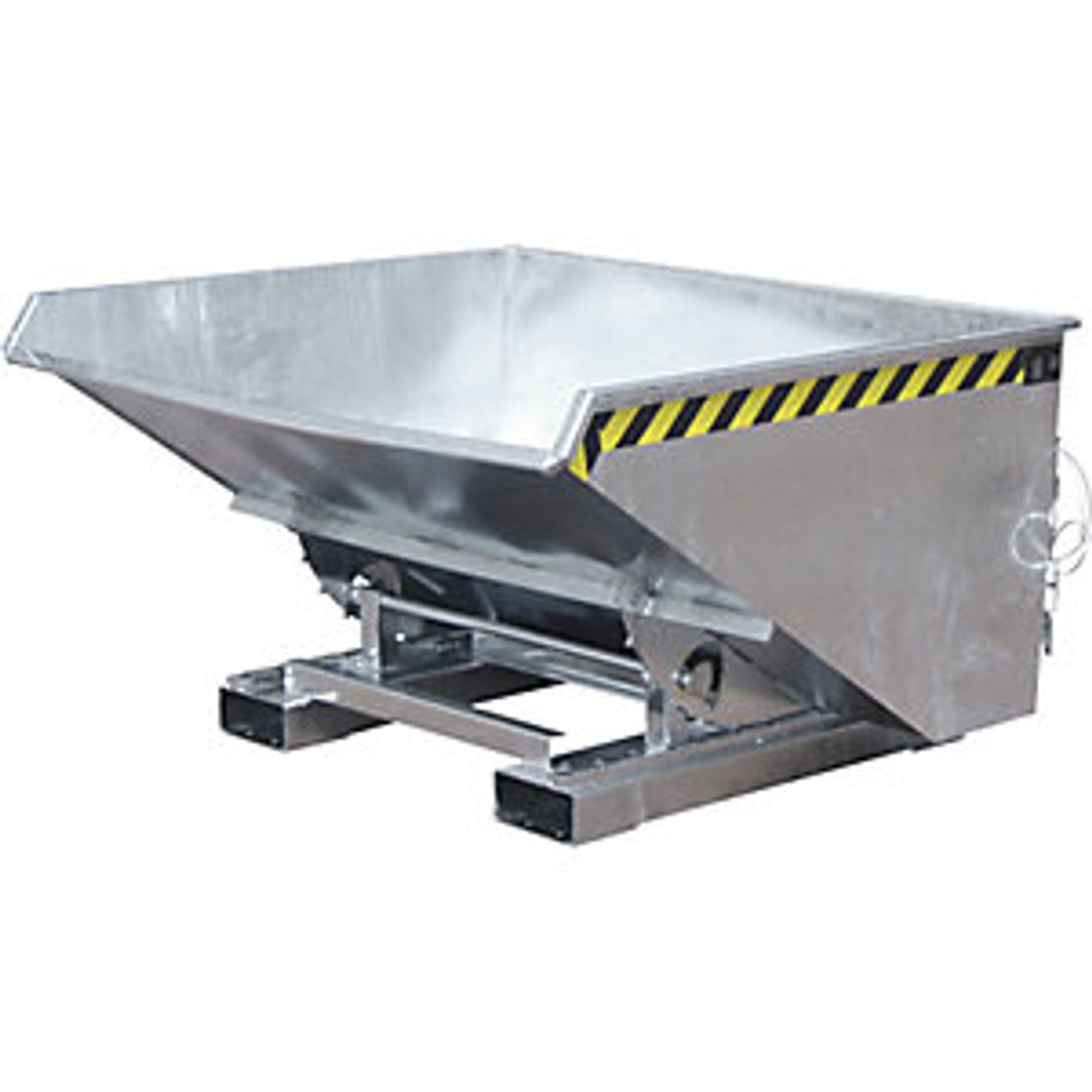 EUROKRAFTpro Expo-e Skip for Metal Swarf Capacity 0.9 M Hot Dip Galvanised