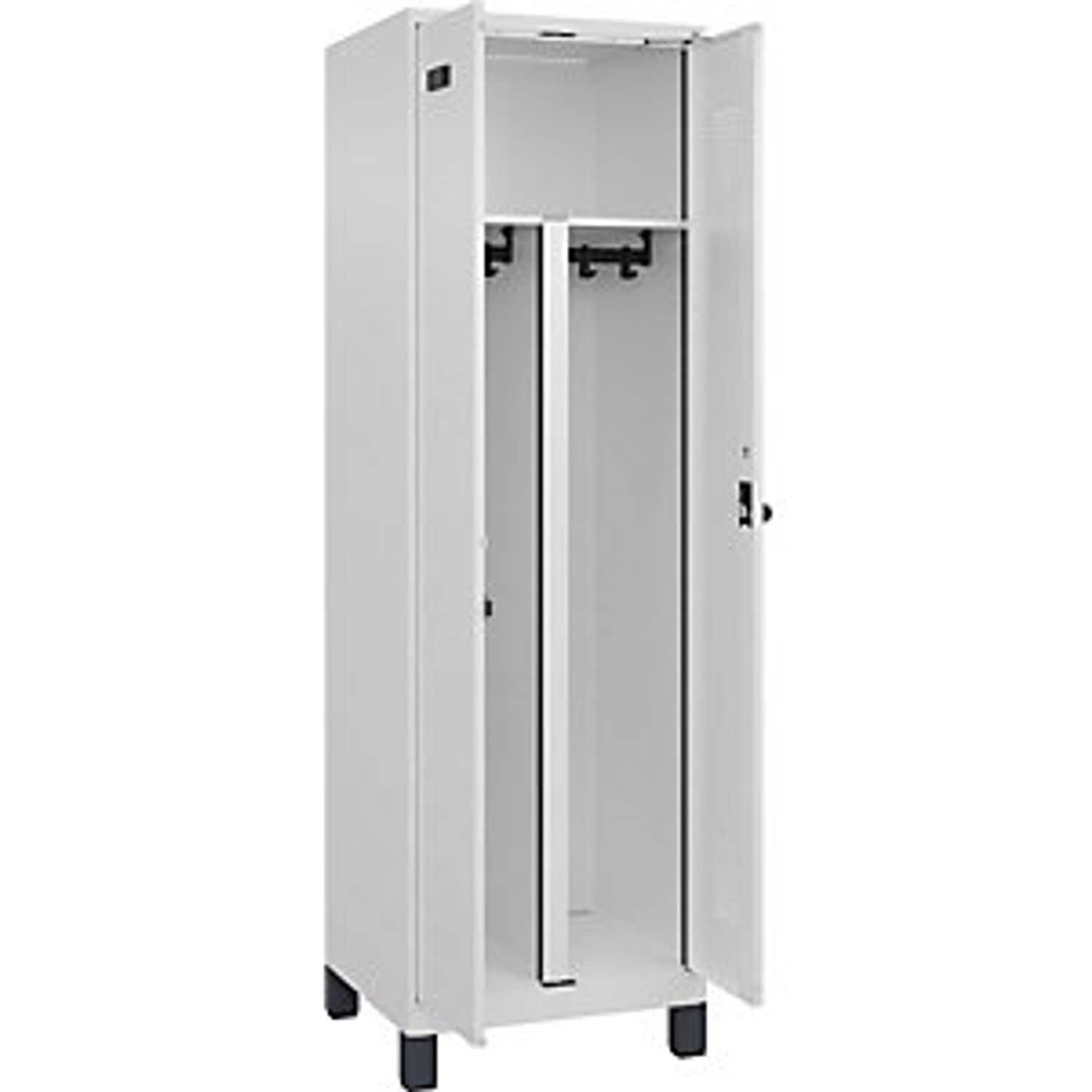 EUROKRAFTpro Evolo Plus Clean and Dirty Clothes Locker Narrow 3 Compartments 809
