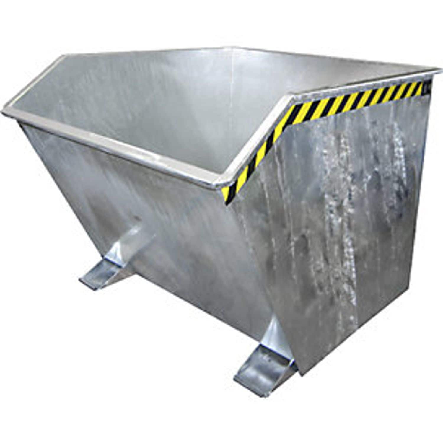 EUROKRAFTpro Gu-e Skip for Metal Swarf Capacity 1.5 M Hot Dip Galvanised