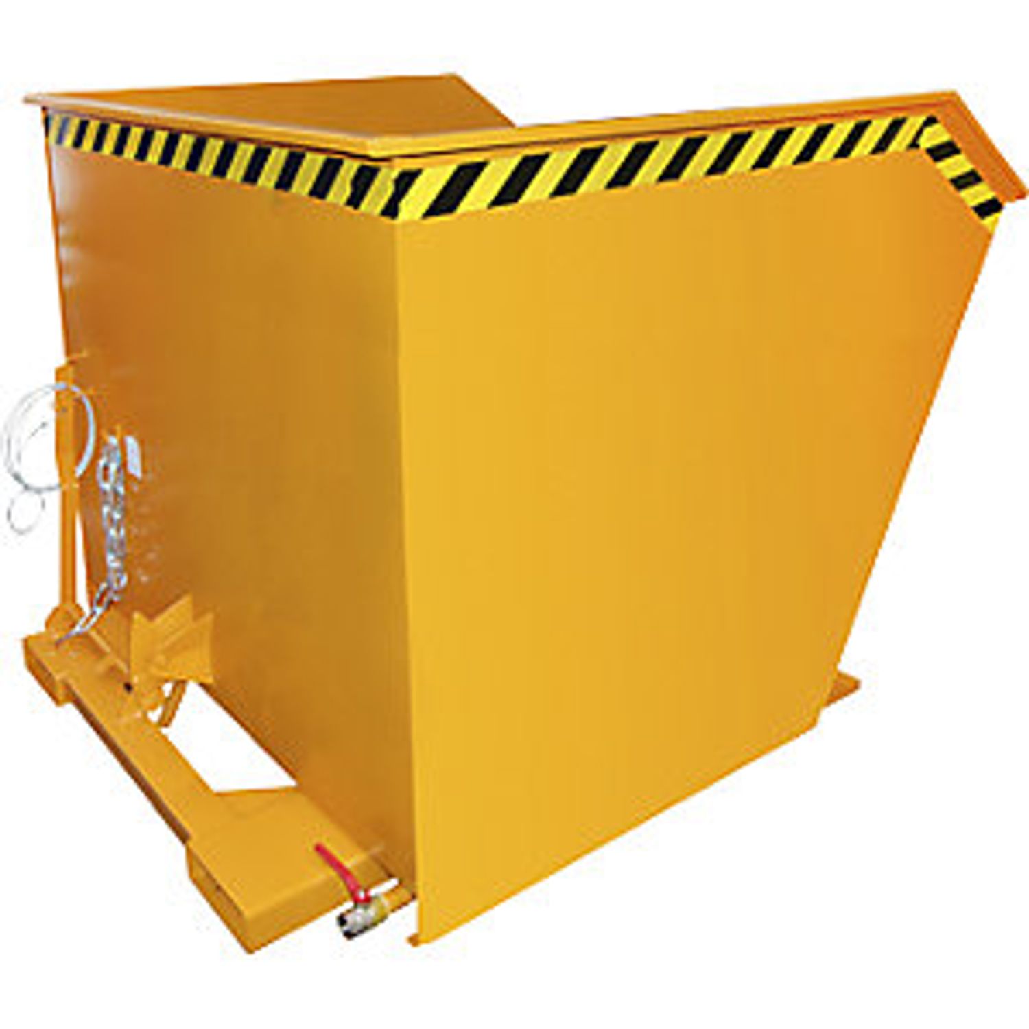 EUROKRAFTpro Gu-e Skip for Metal Swarf Capacity 2 M Yellow Orange