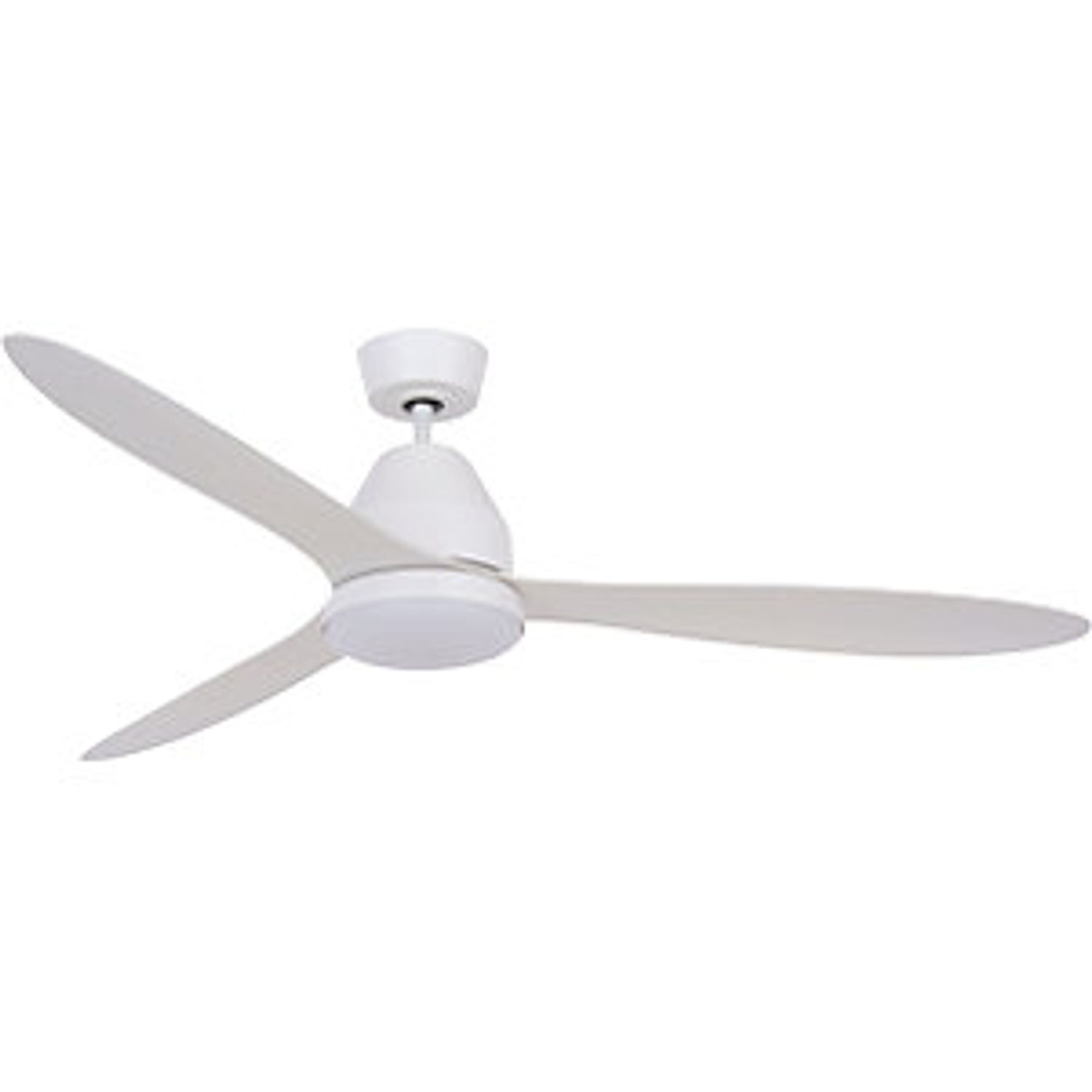 EUROKRAFTpro Lucci Air Whitehaven Ceiling Fan Includes Remote Control and GX53 B
