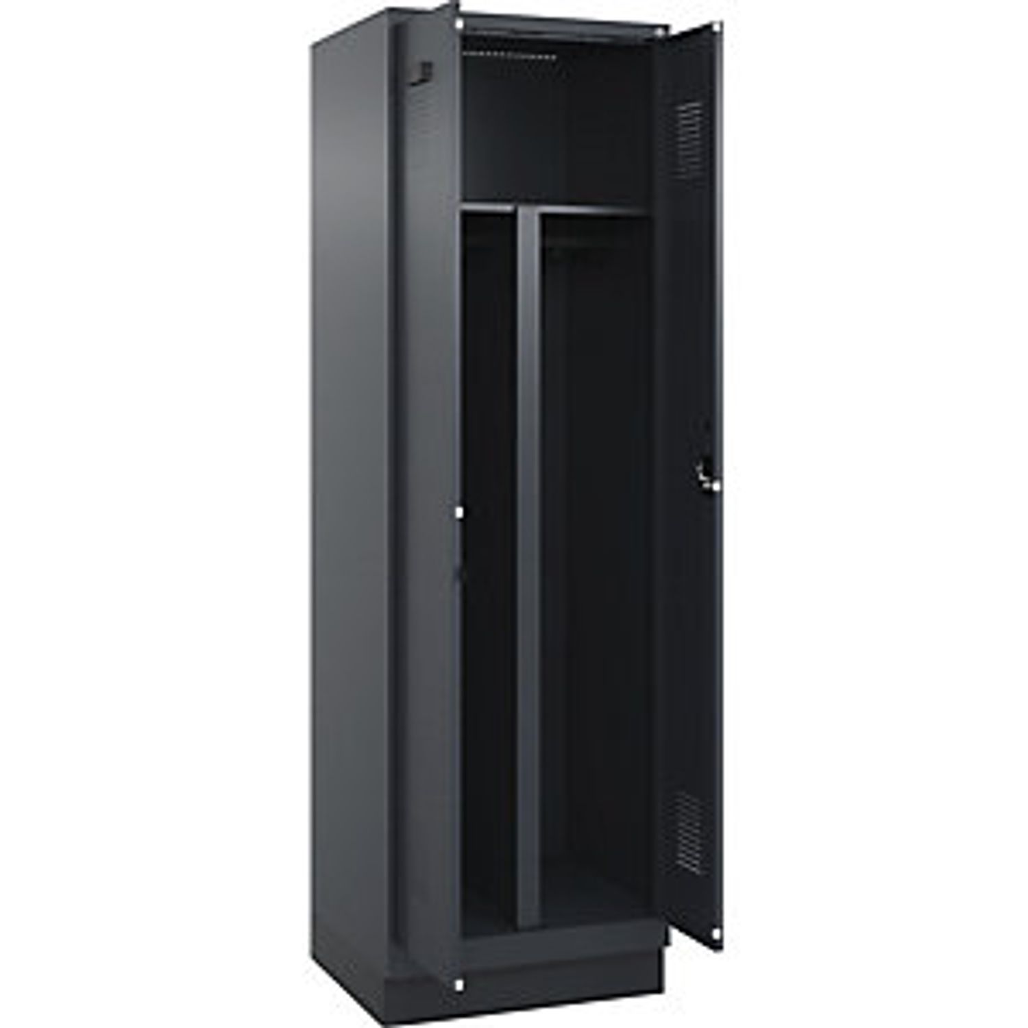 EUROKRAFTpro Evolo Plus Clean and Dirty Clothes Locker Narrow 3 Compartments 809