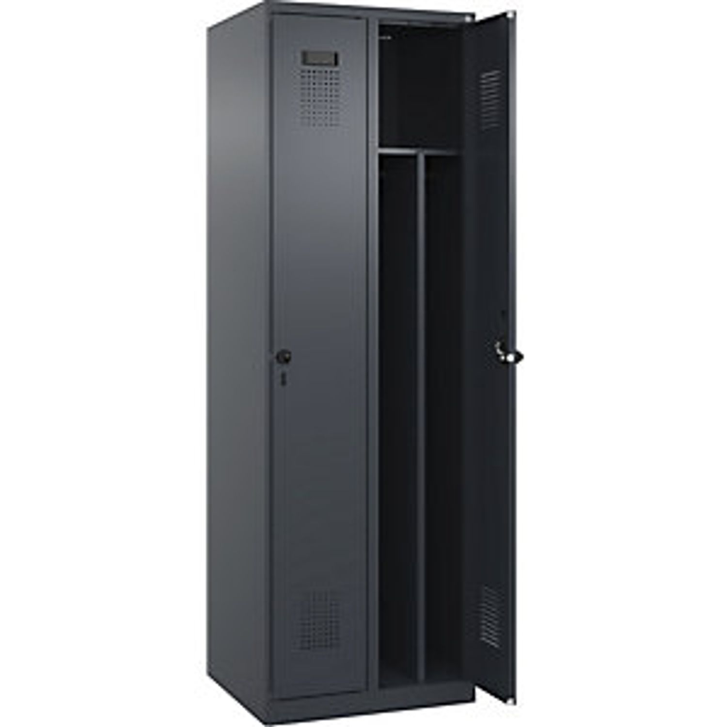 EUROKRAFTpro Evolo Plus Clean and Dirty Bench Seat Clothes Locker Narrow 3 Compa