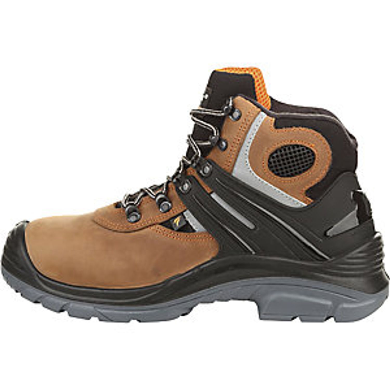 EUROKRAFTpro Breslau High 3 Safety Boot Brown Black 1 Pair Size 42
