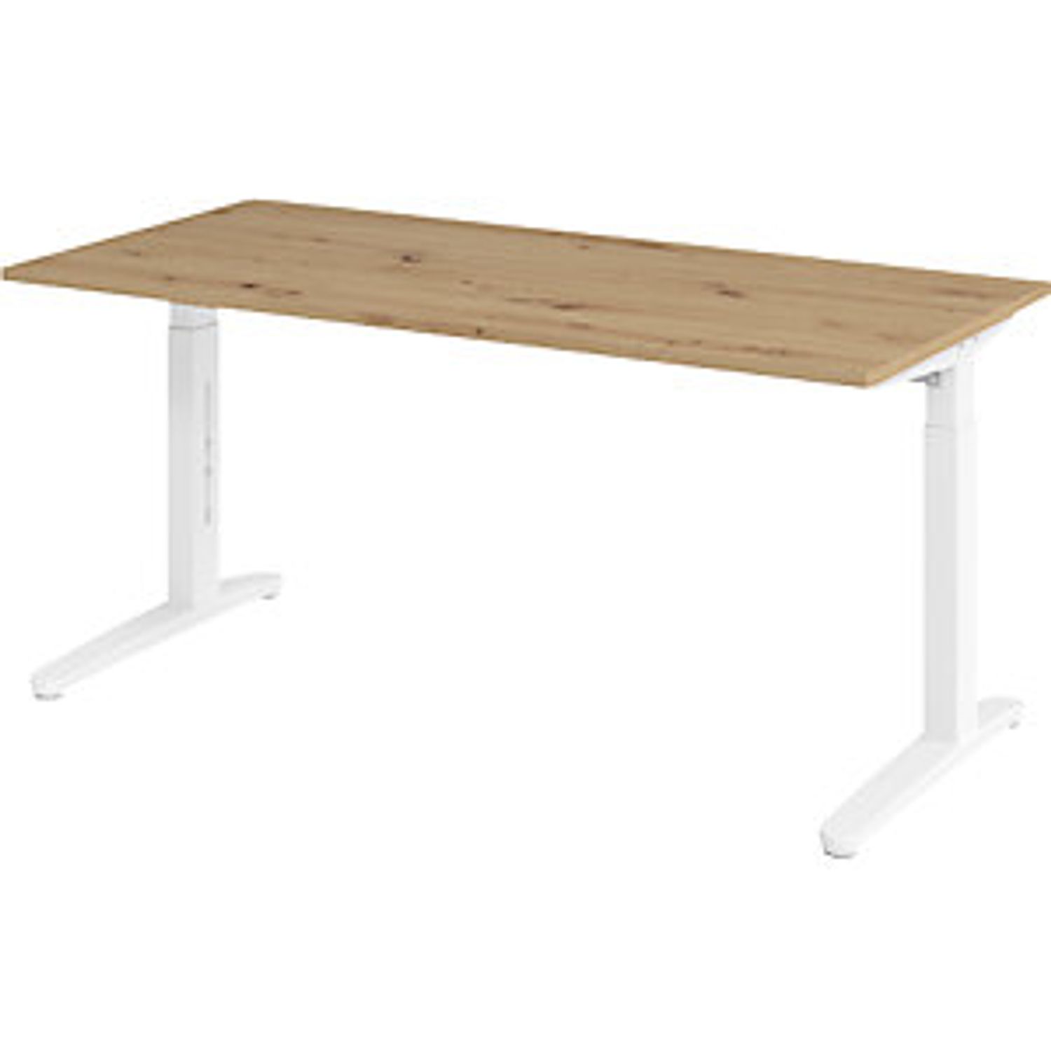EUROKRAFTpro Anny - Desk with C-foot Frame Height Adjustable 650 - 850mm Width 1