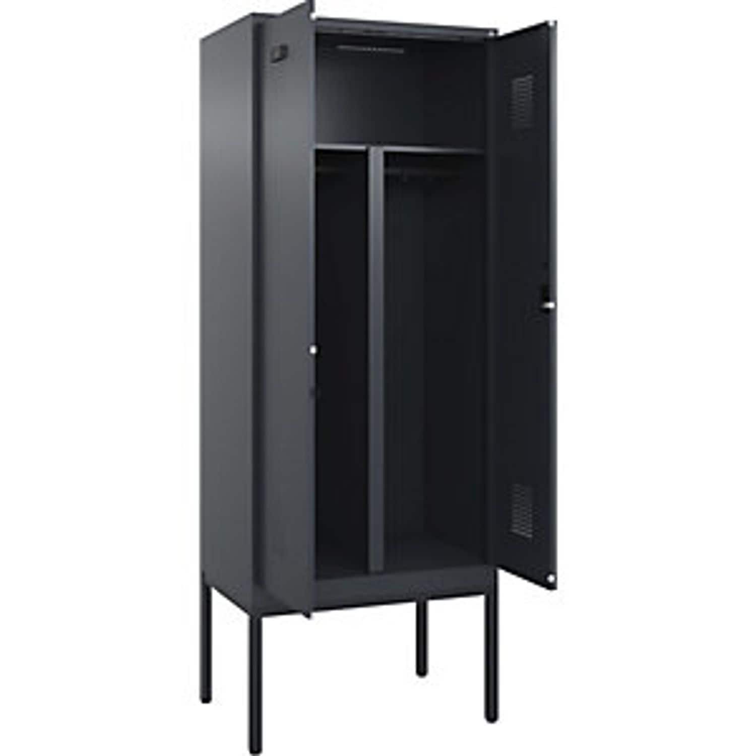EUROKRAFTpro Evolo Plus Clean and Dirty Locker 2 Compartments Partition 810418 8