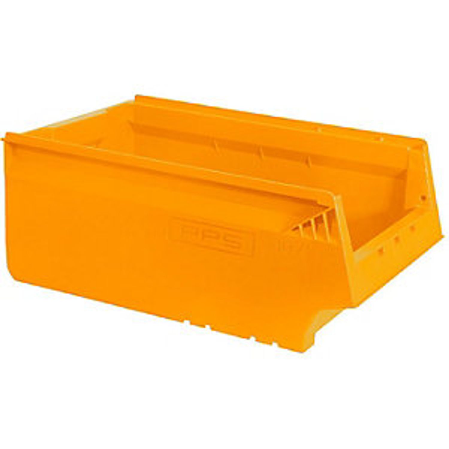 EUROKRAFTpro Shelf Bin Made From Recycled PP LxWxH 500 x 310 x 200mm Yellow Pack