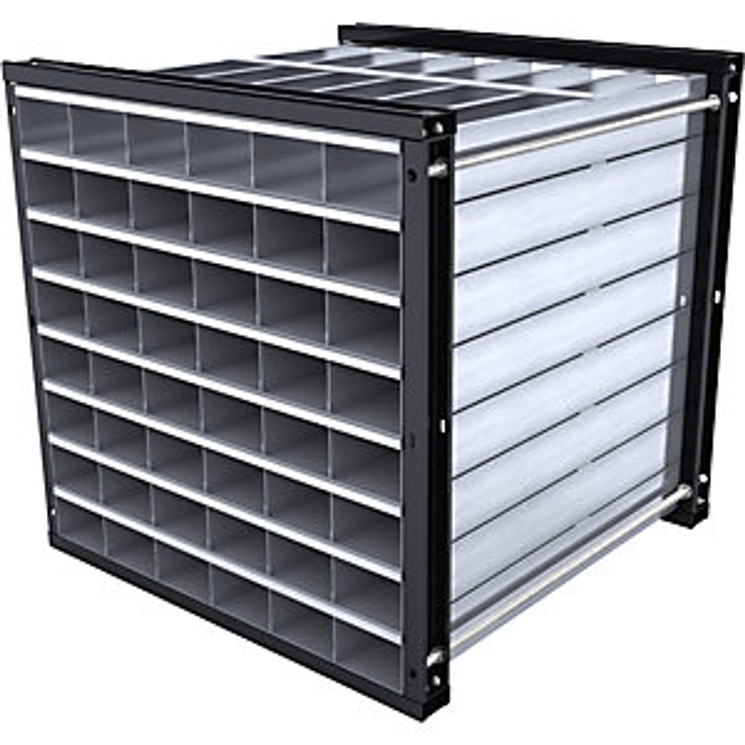 EUROKRAFTpro Evolo Plus Locker for Cleaning Products 1 Compartment Partition In