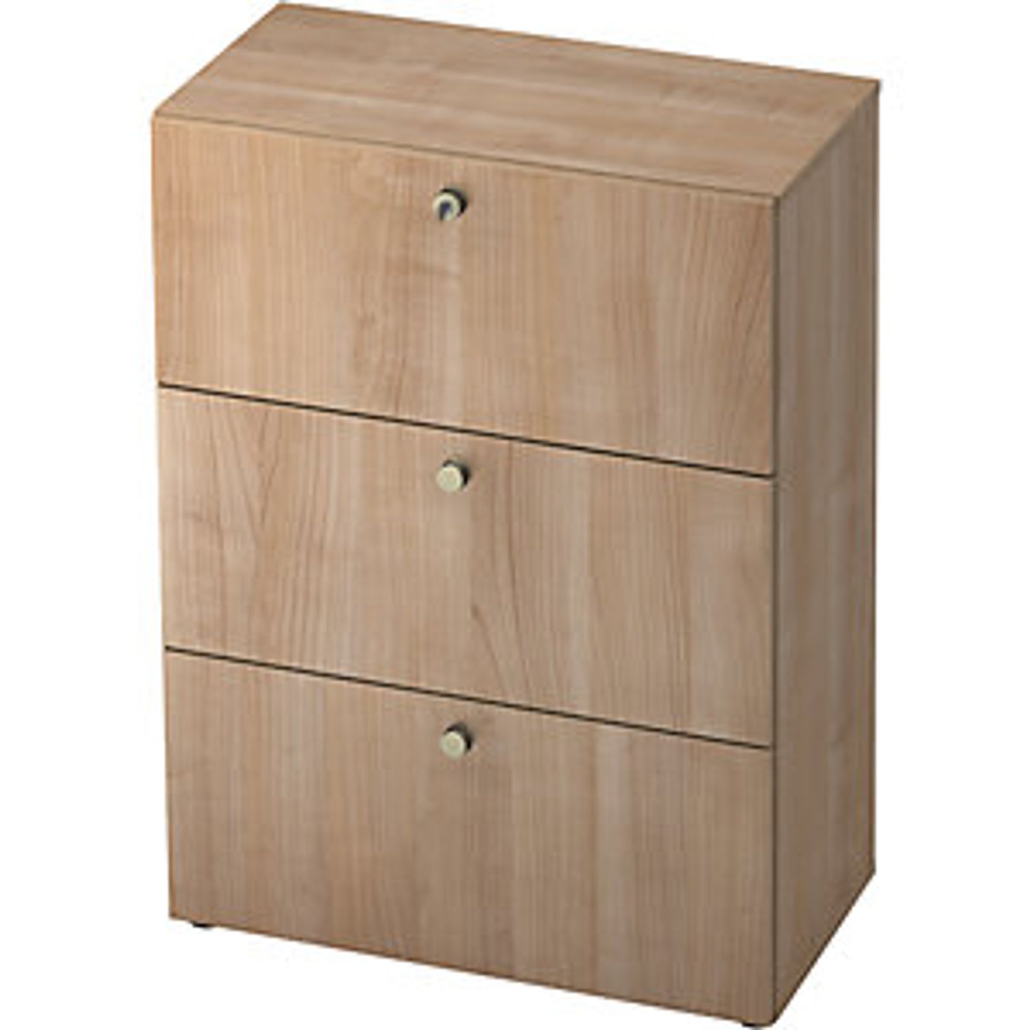 EUROKRAFTpro Suspension File Cabinet HxWxD 1100 x 800 x 420mm Walnut/walnut