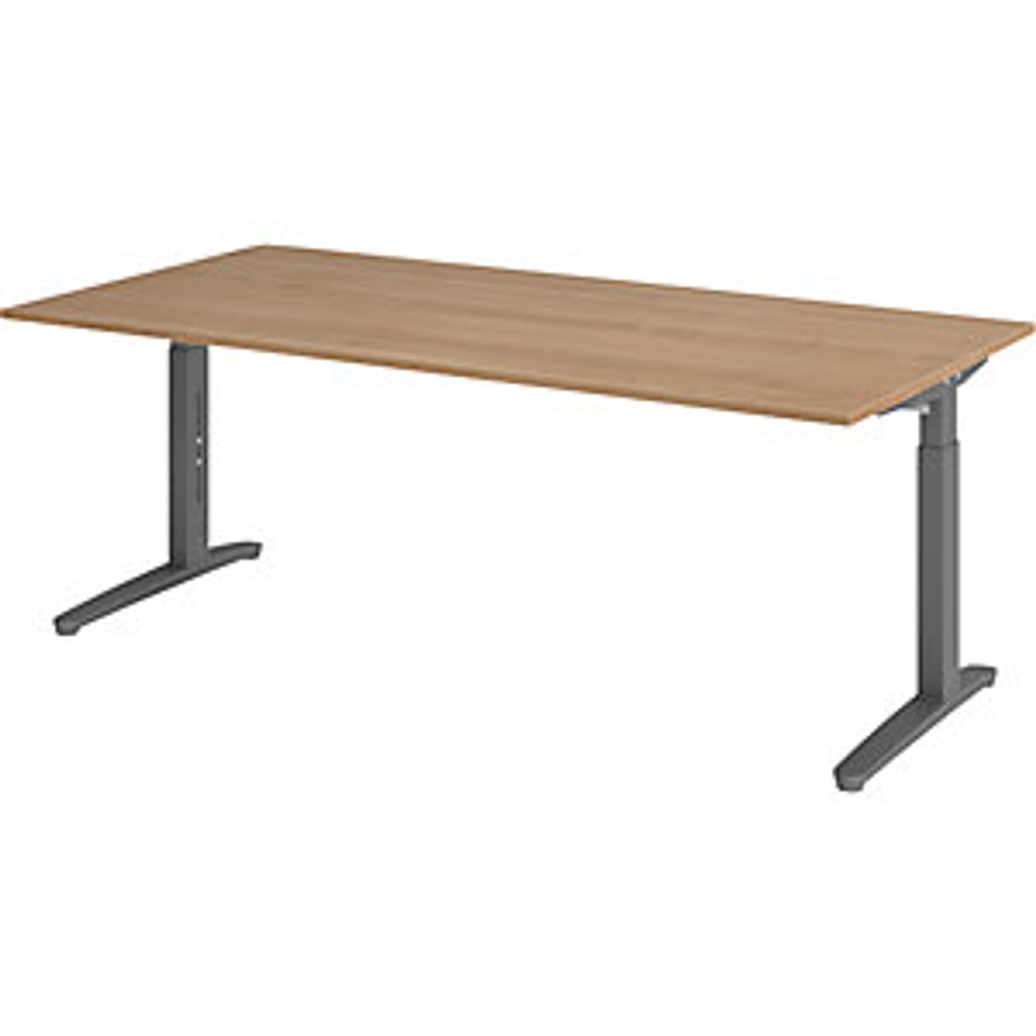 EUROKRAFTpro Anny - Desk with C-foot Frame Height Adjustable 650 - 850mm Width 2