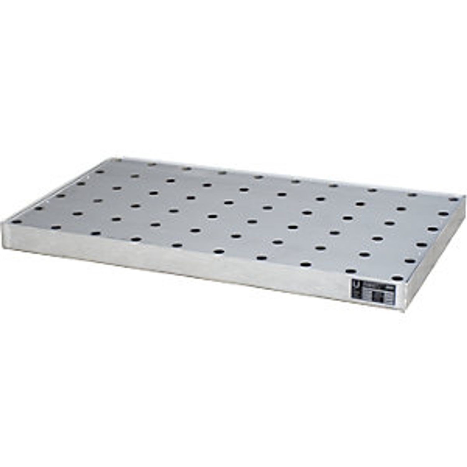 EUROKRAFTpro Small Container Tray Made of Stainless Steel Capacity 27 L with Per