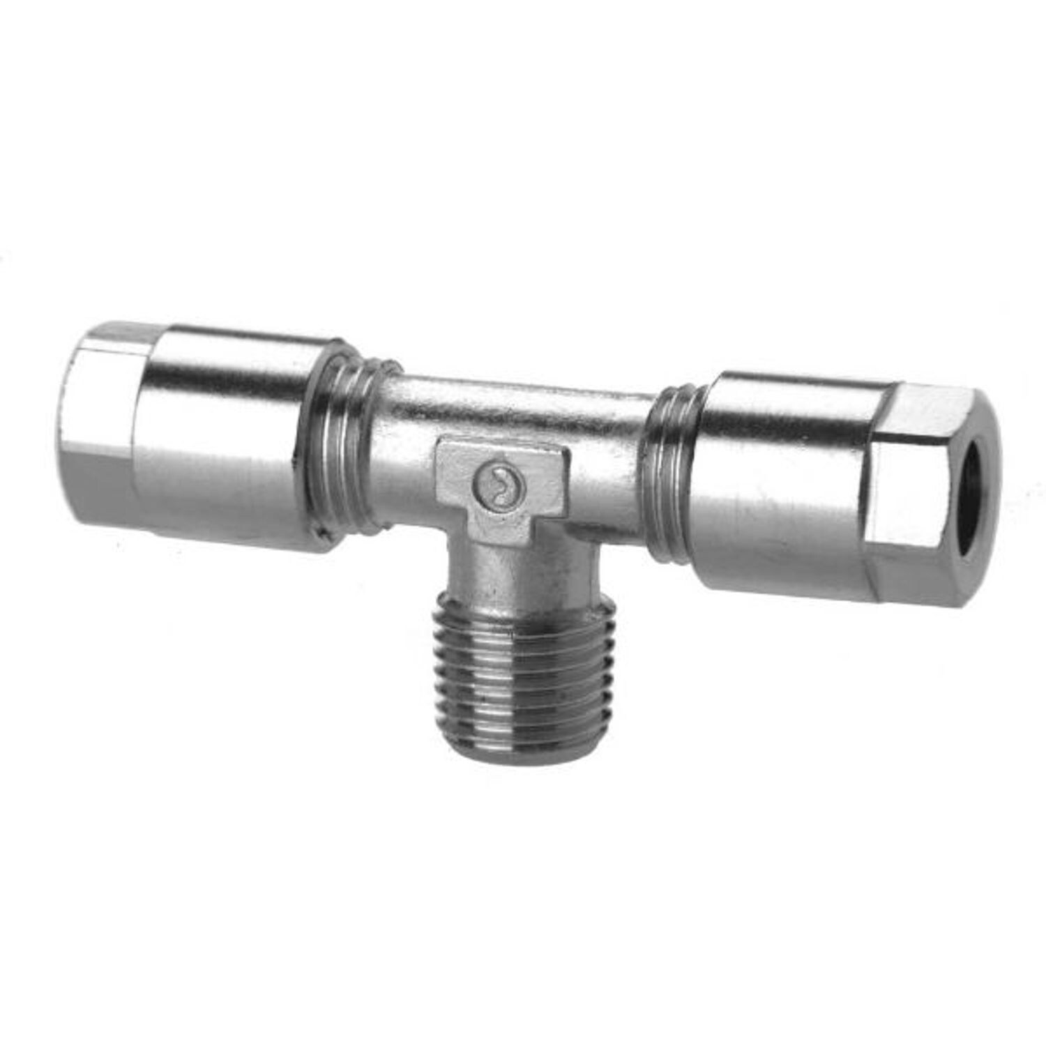 Camozzi 1000 Fixed Branch Tee Taper - 1000 6-1/8 Pack of 5  1000 6-1/8 - 1000 6-