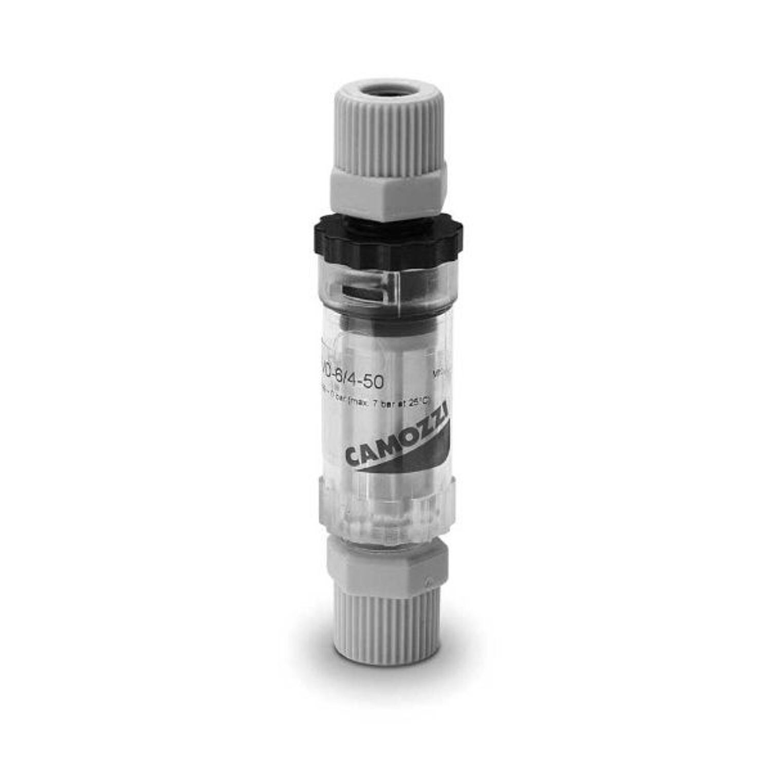 Camozzi Series Fvd Inline Vacuum Filters - - FVD-6/4-50