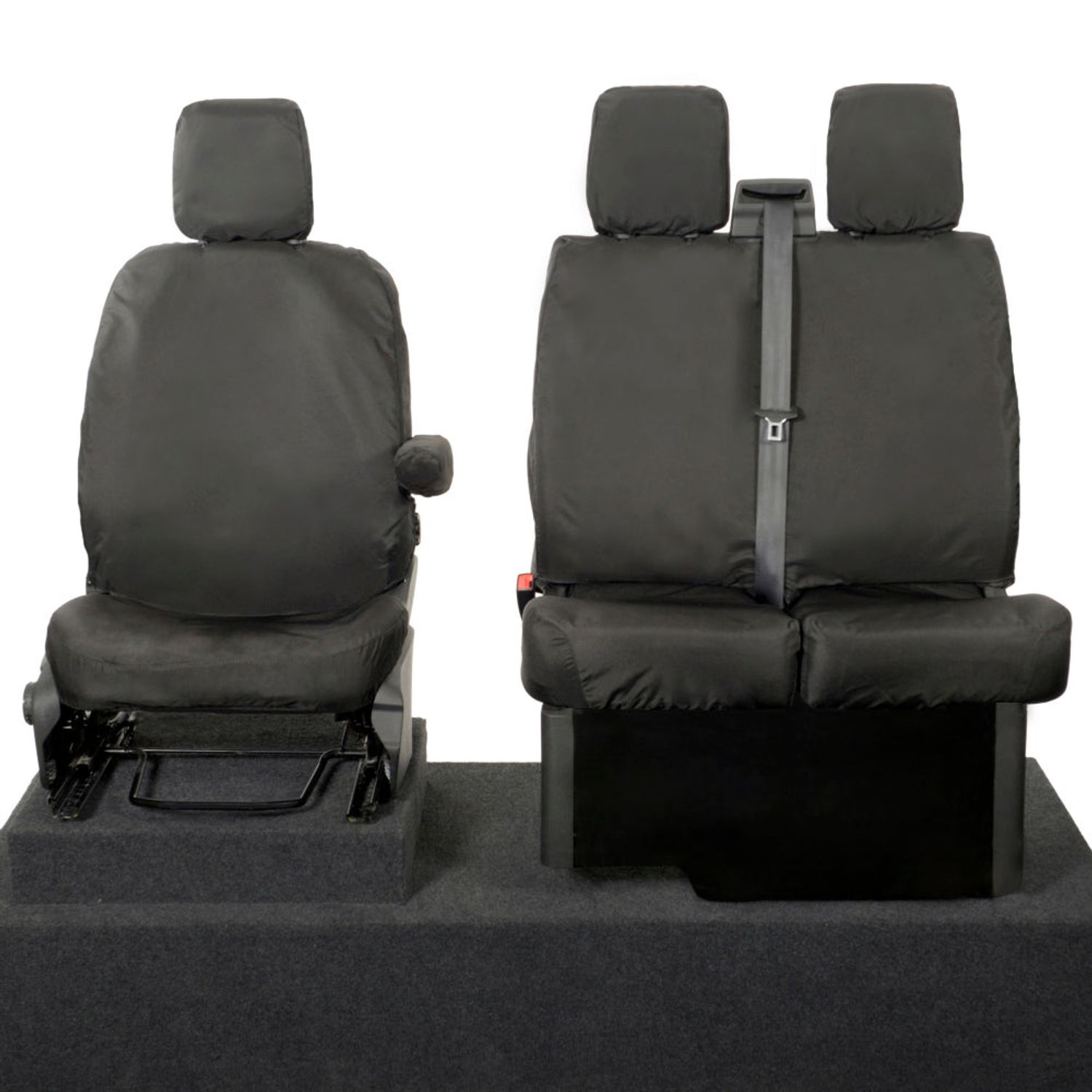 UK Custom Covers Maxus eDeliver 9 (2020 Onwards) Tailored PU Front Seat Covers (