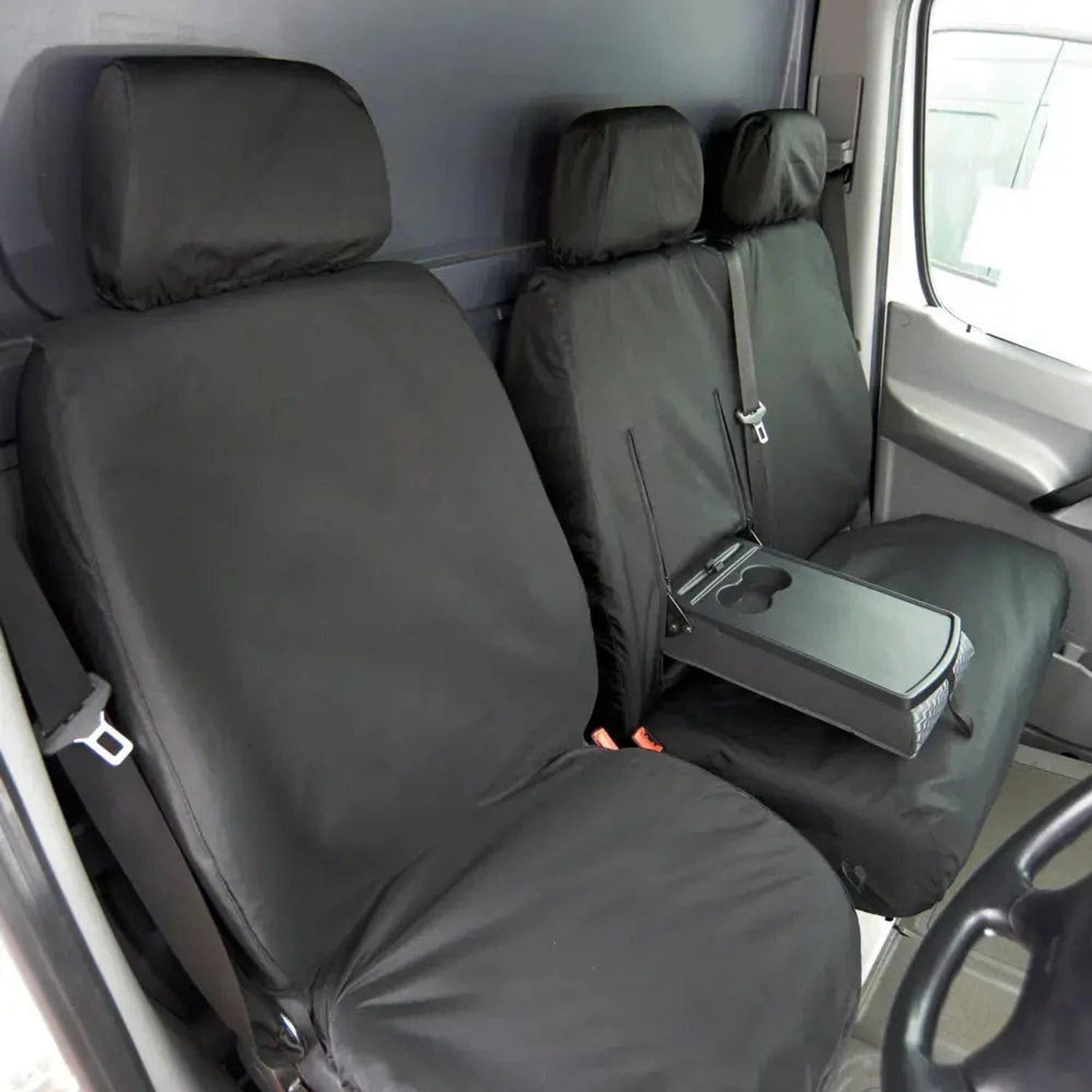 UK Custom Covers Mercedes Sprinter Van (2006-2018) Tailored PU Front Seat Covers