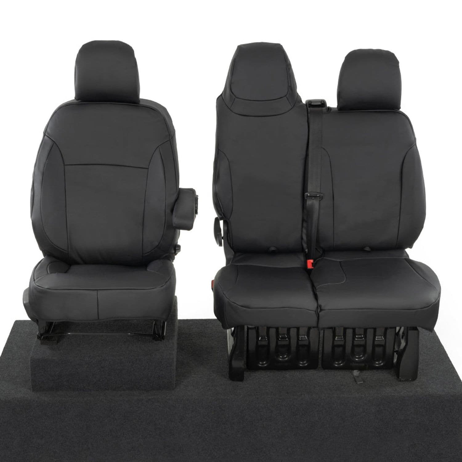 UK Custom Covers Fits Nissan Primastar Acenta (2022 Onwards) Tailored Plain Leat