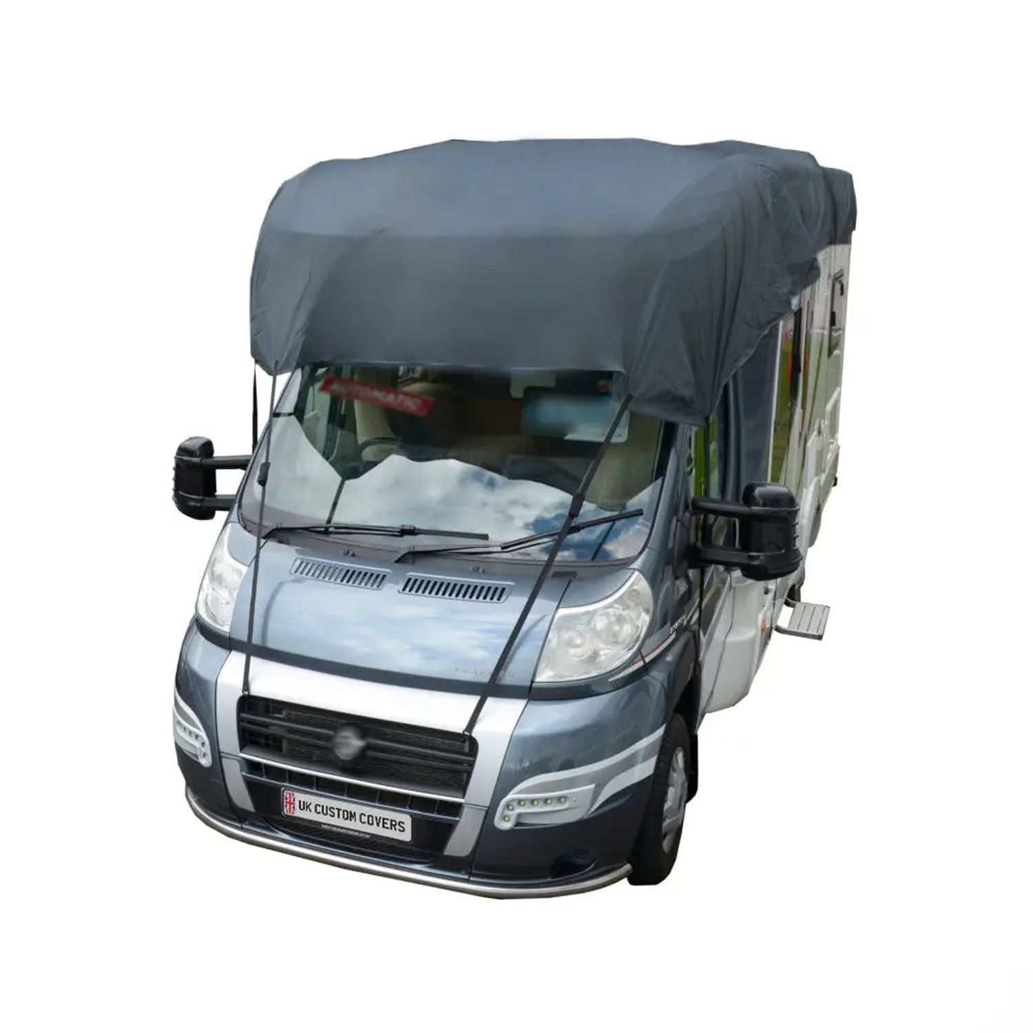 UK Custom Covers Heavy Duty Waterproof Motorhome Top Roof Cover (6.5M-7M) - Dark