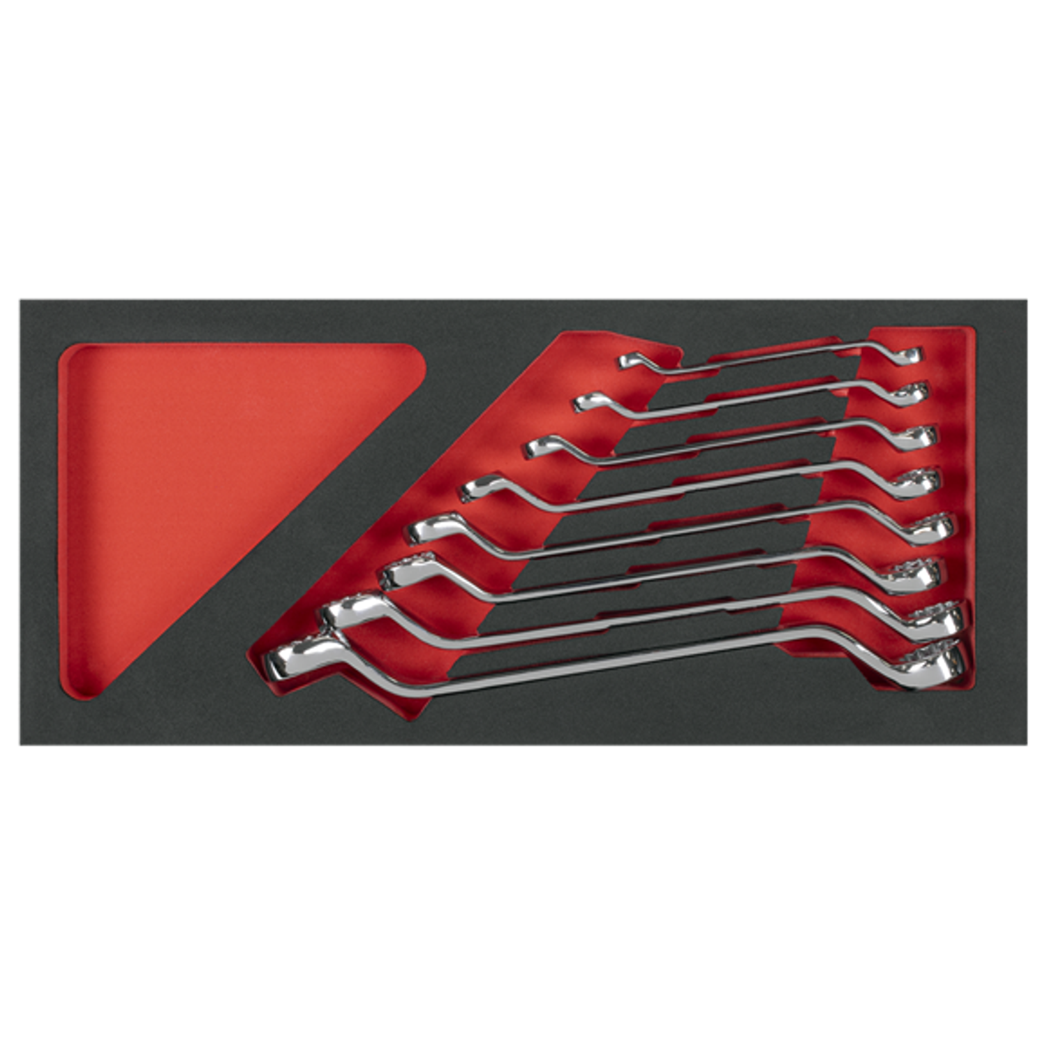 Premier Deep Offset Spanner Set with Tool Tray 8 Piece