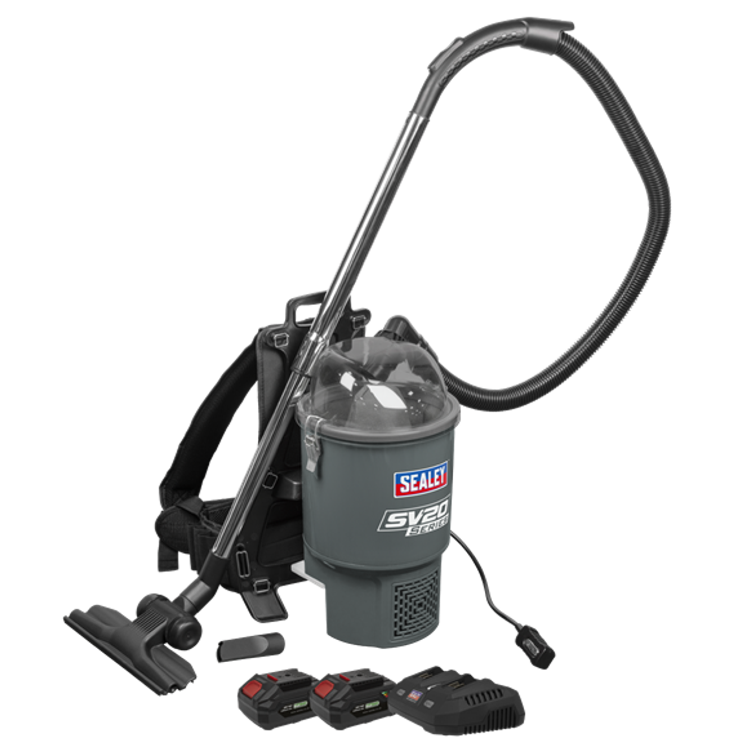 Sealey Cordless Backpack Vacuum Kit SV20 Series 40V