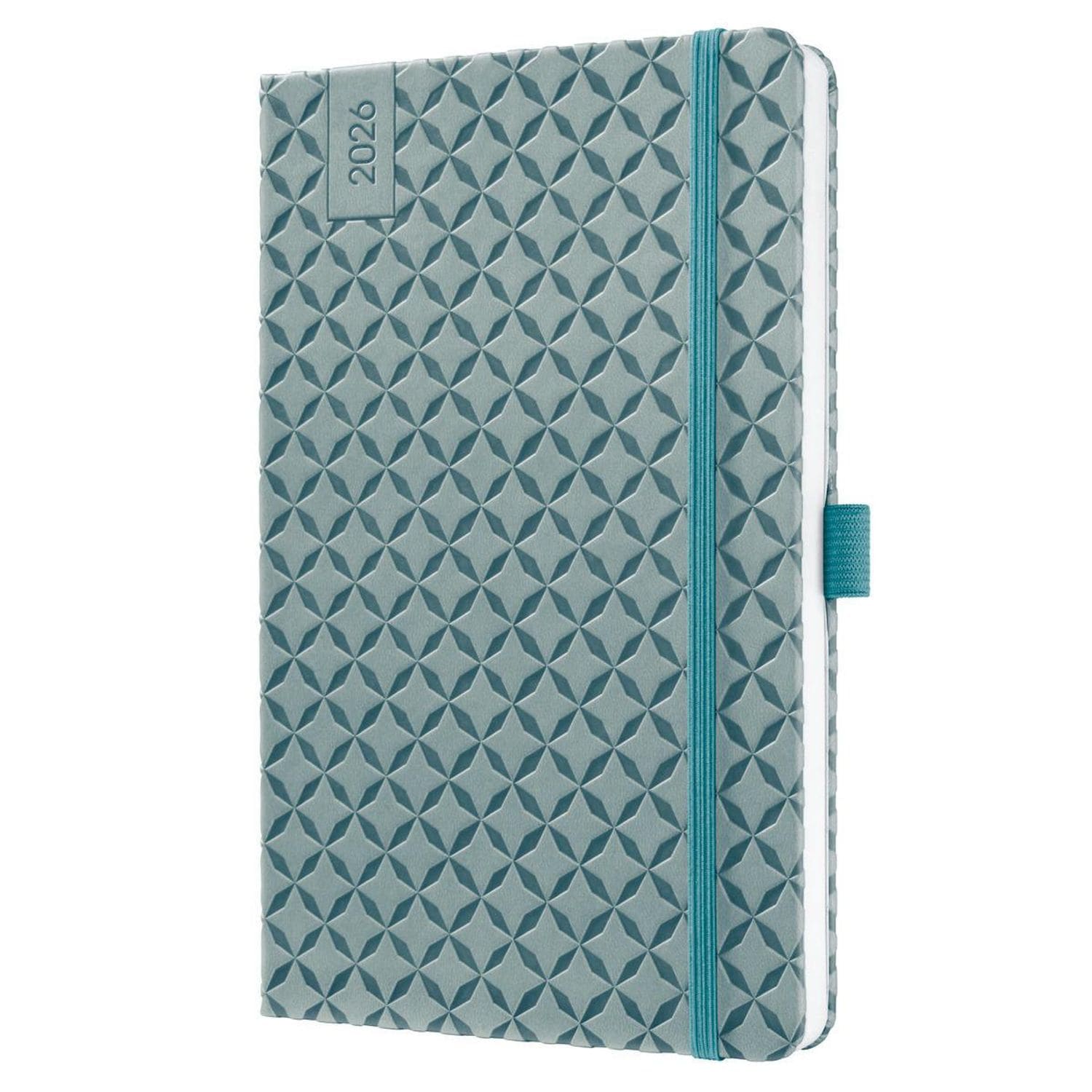 Sigel Jolie Diary 2026 A5 Week to View Ocean Blue