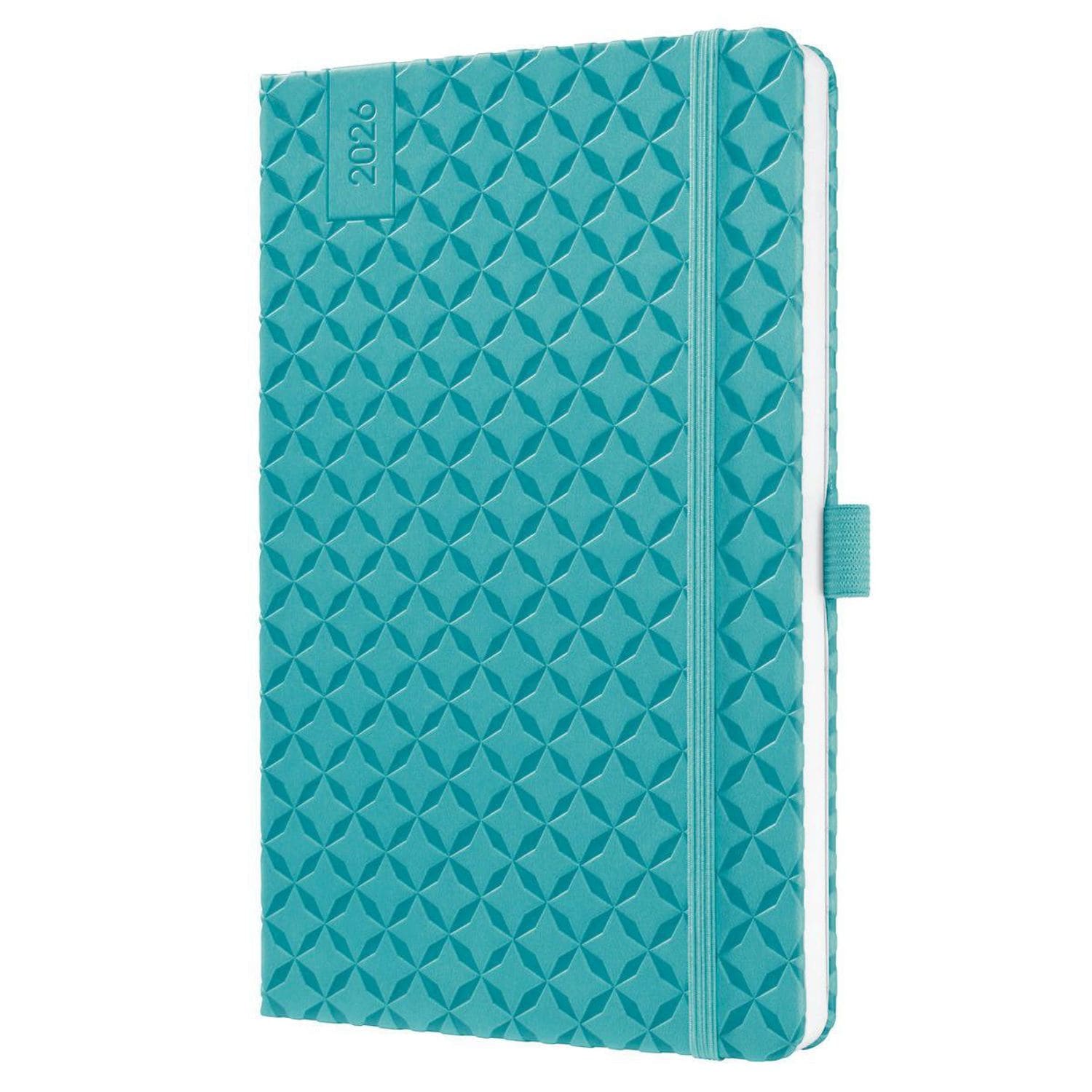 Sigel Jolie Diary 2026 A5 Week to View Aqua Green