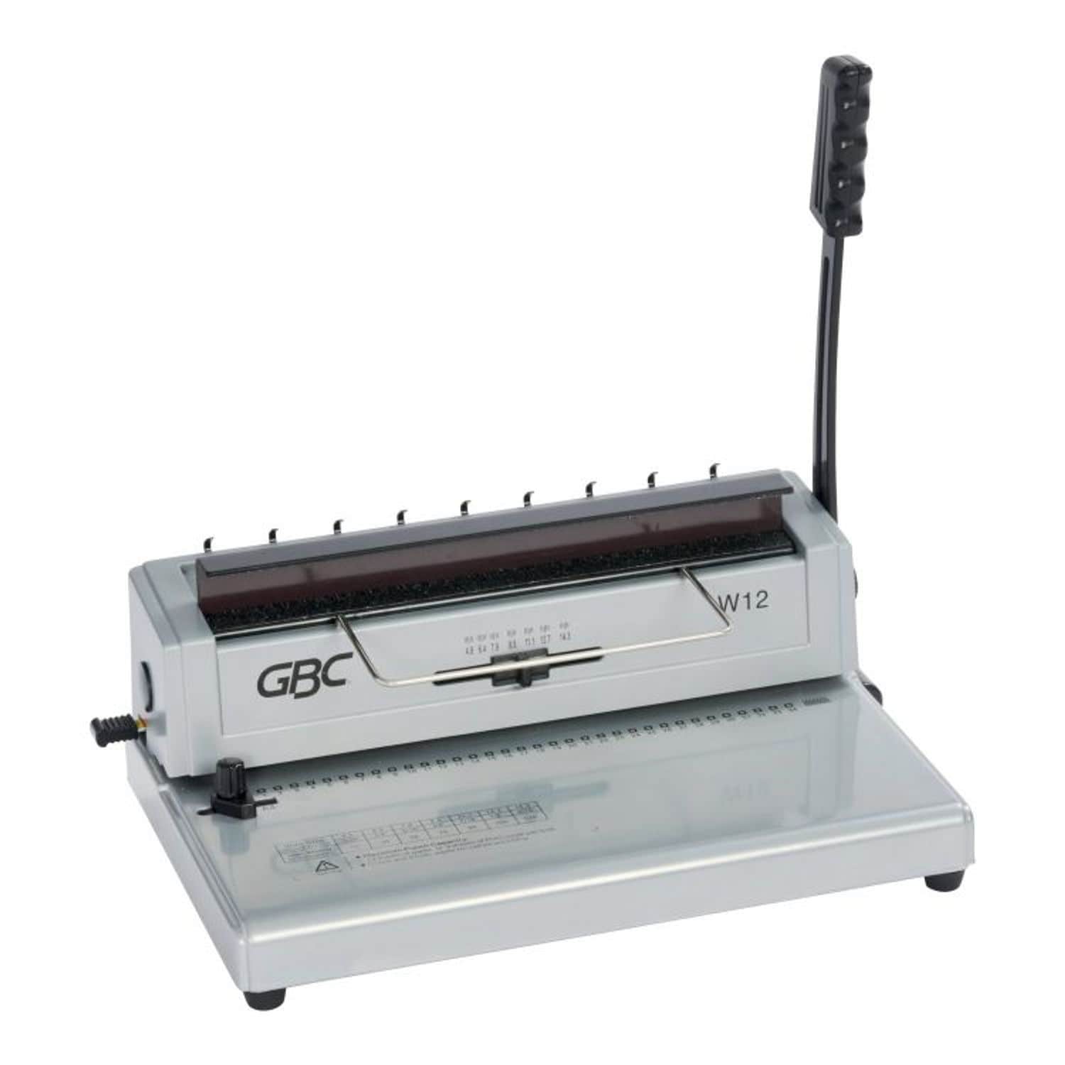 GBC W12 Manual Punch and Wire Binding Machine