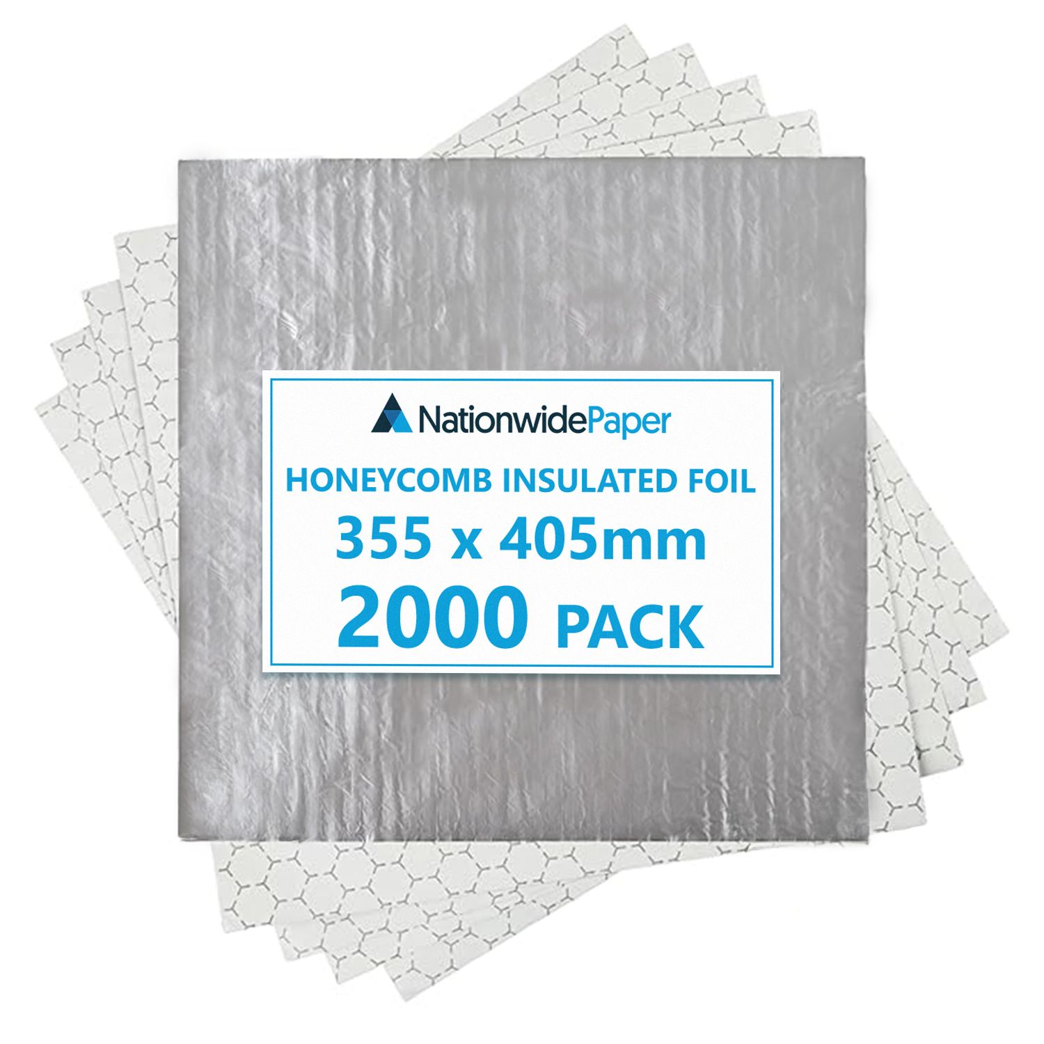 Nationwide Paper 375x500mm White Acid Free Tissue Paper Large Quality Wrapping G