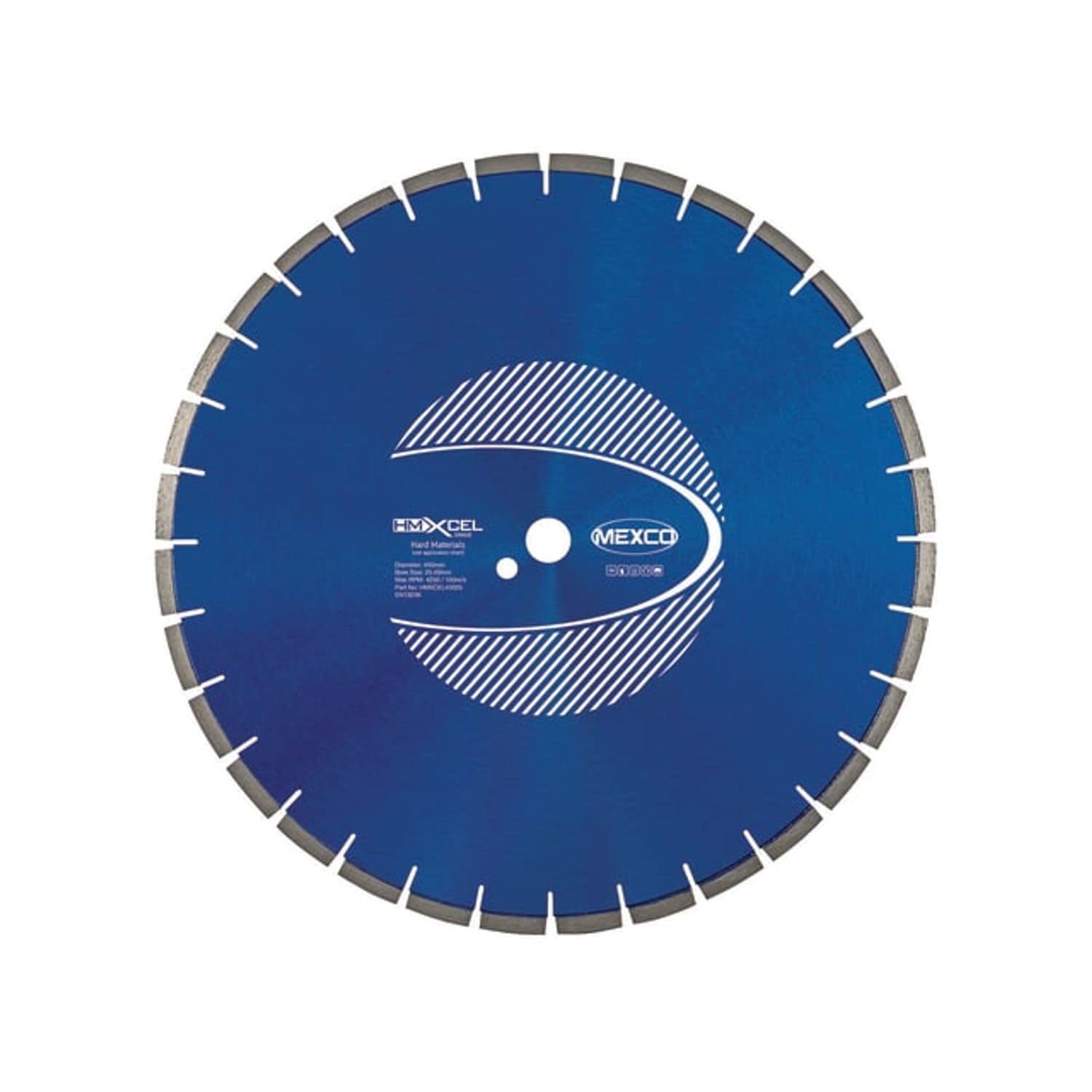 Mexco Xcel Grade Hard Materials Diamond Blade - 450 x 25.4mm