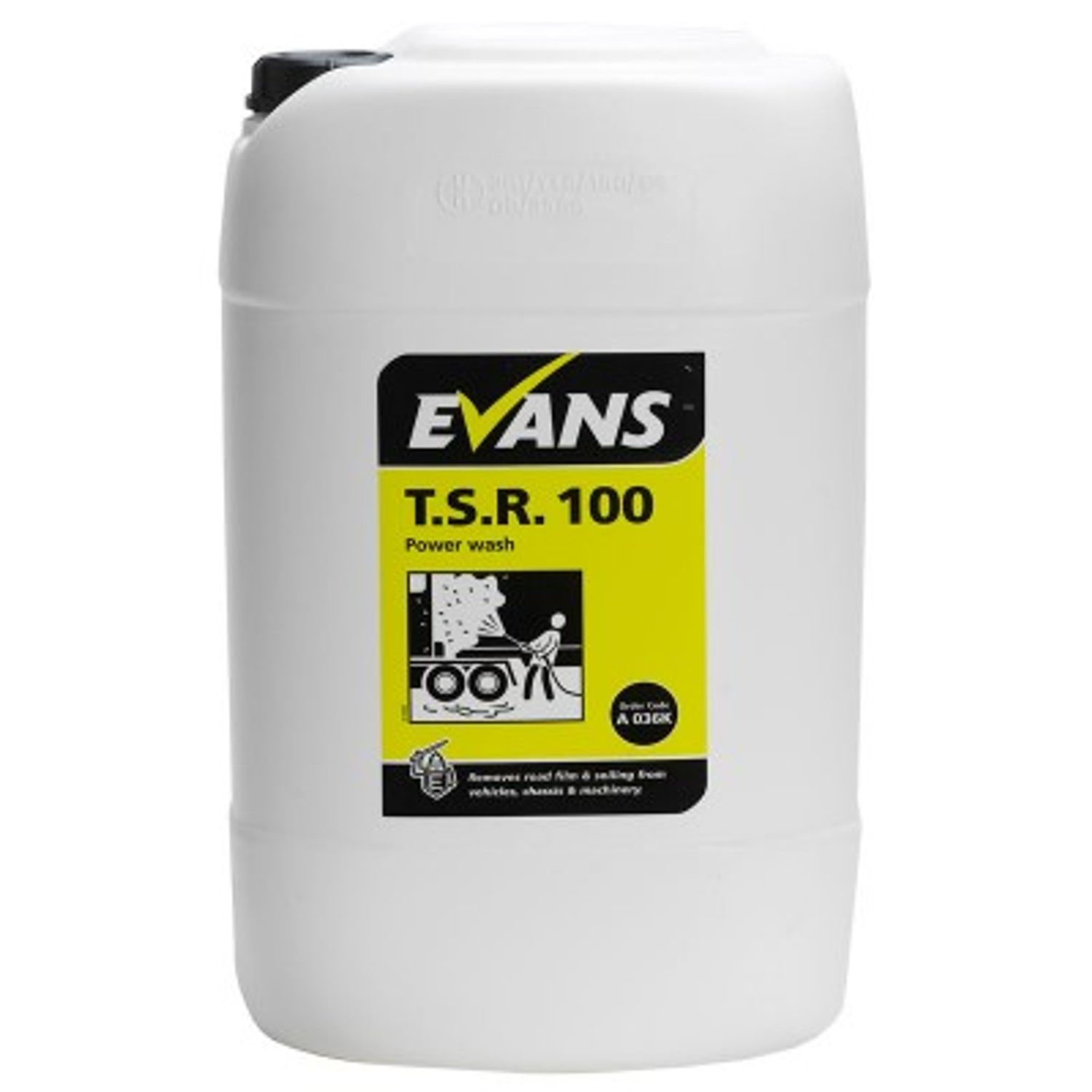 Evans Vanodine A036 T.s.r 100 Vehicle Cleaner 5 Litre s