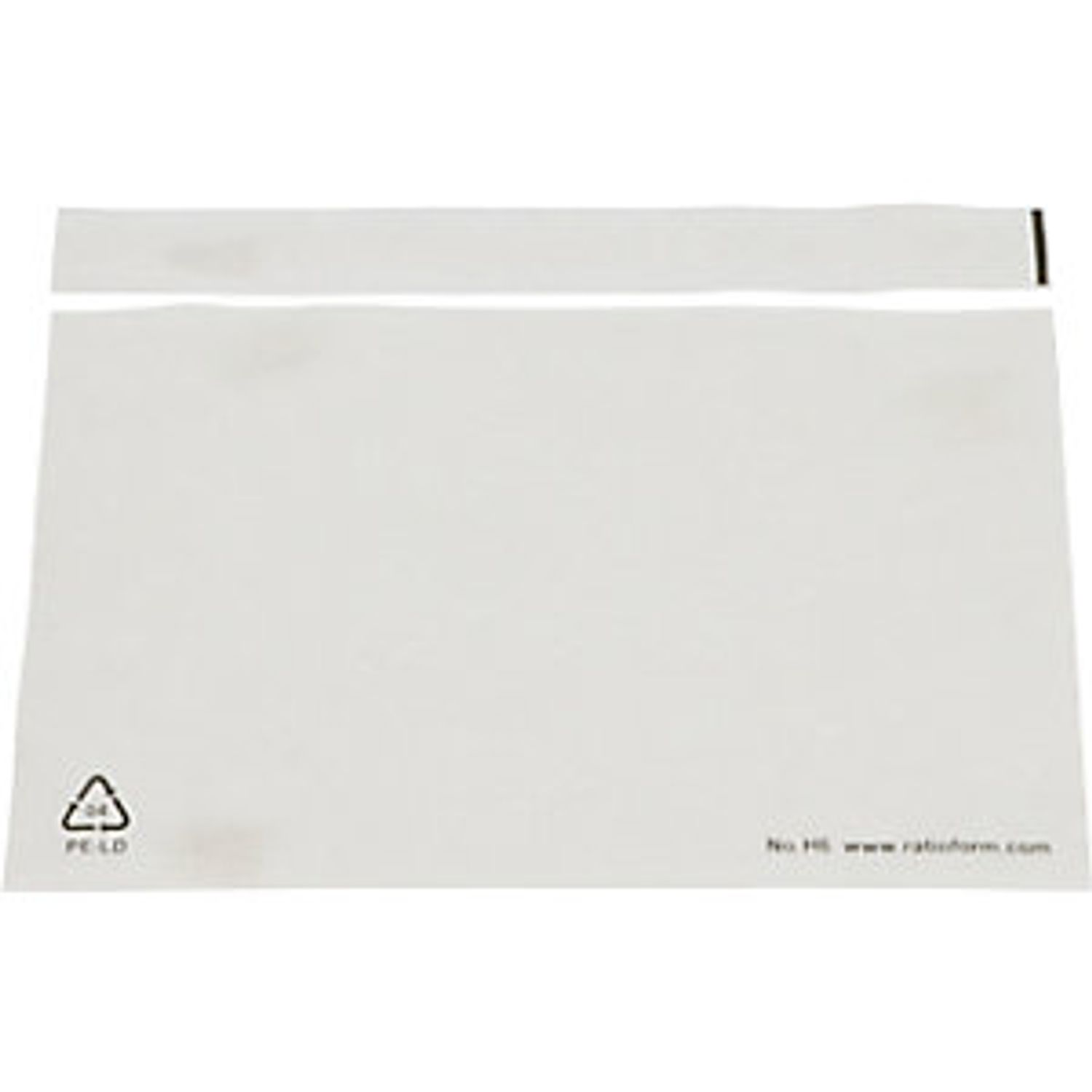 TAKKT Document Pouches Adhesive Liner Pack of 250 LxW 175 x 140mm  5+ Packs
