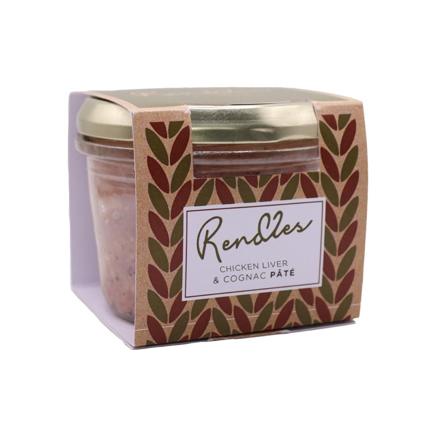 Rendles Chicken Liver Pate with Cognac - Pack of 12