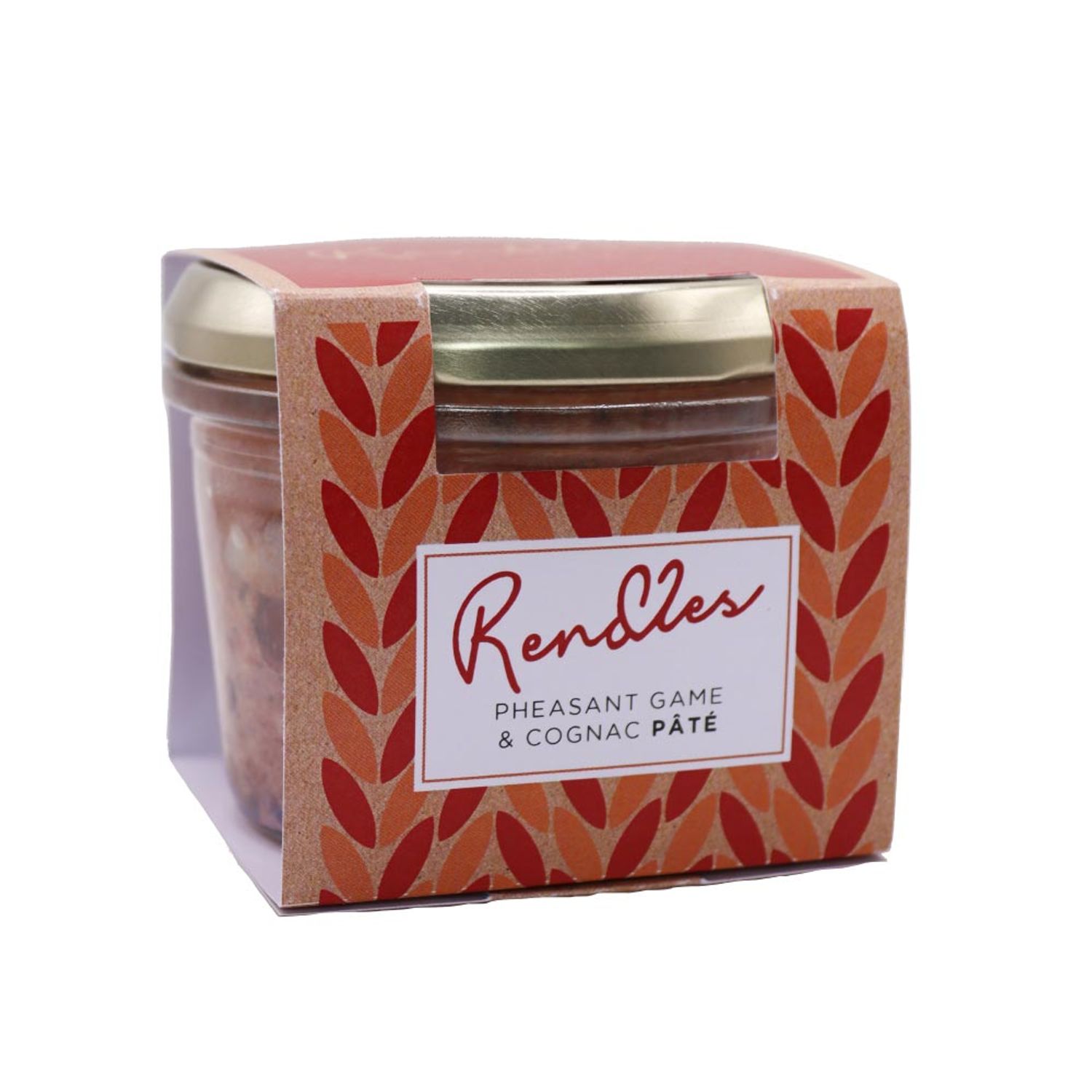 Rendles Pheasant Game Pate with Cognac - Pack of 12
