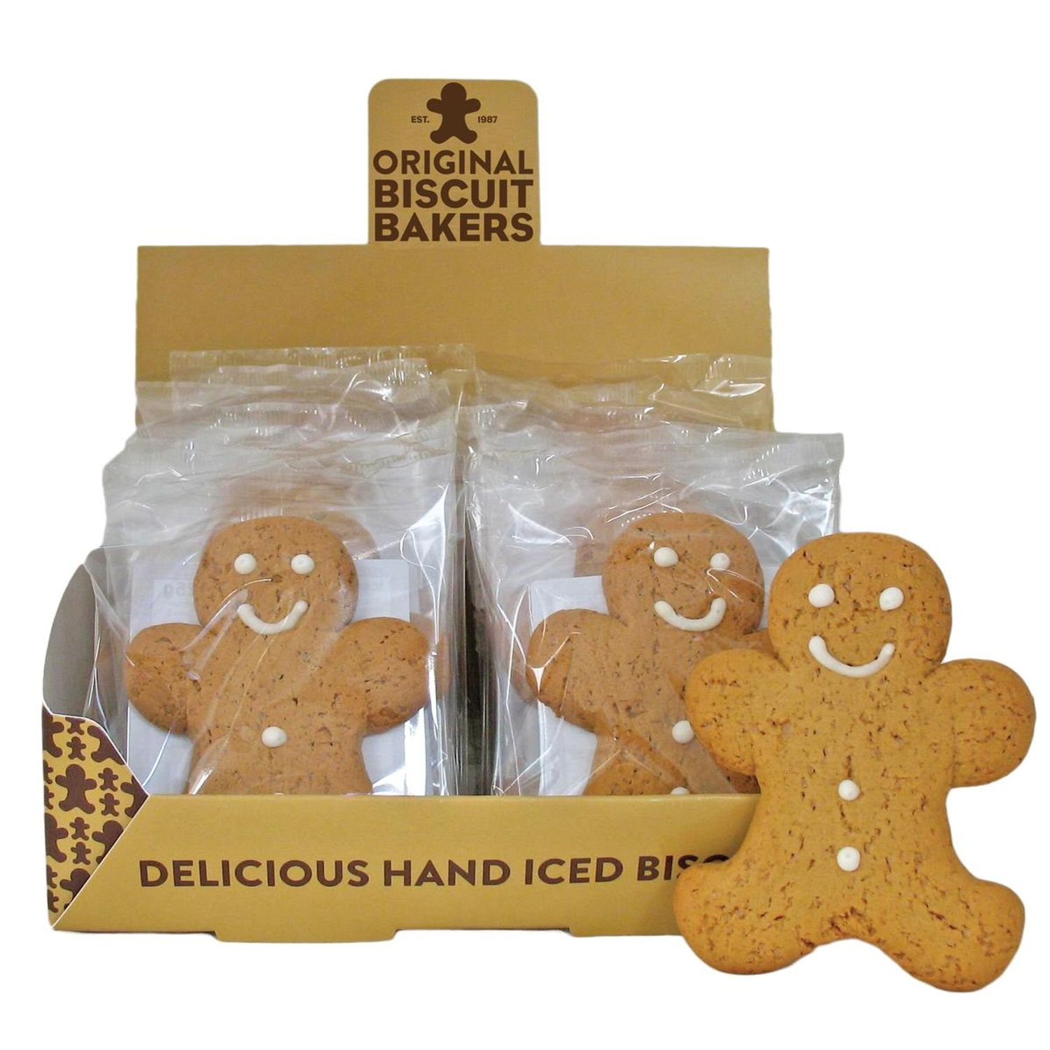 Original Biscuit Bakers Gingerbread Jack - Pack of 20